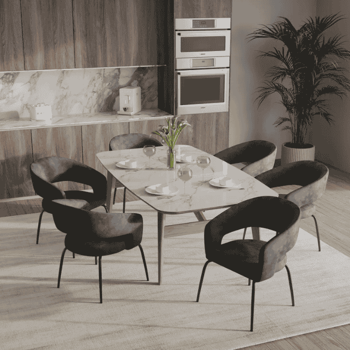"Discover the Essence of Elegant Dining: LeisureMod Dining Sets" - LeisureMod