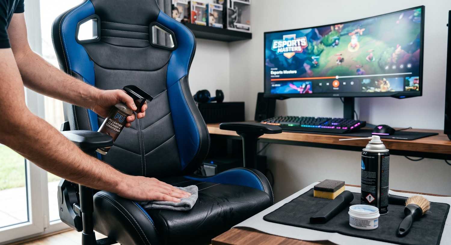 How to Clean a Gaming Chair: The Ultimate Material-Safe Restoration Guide