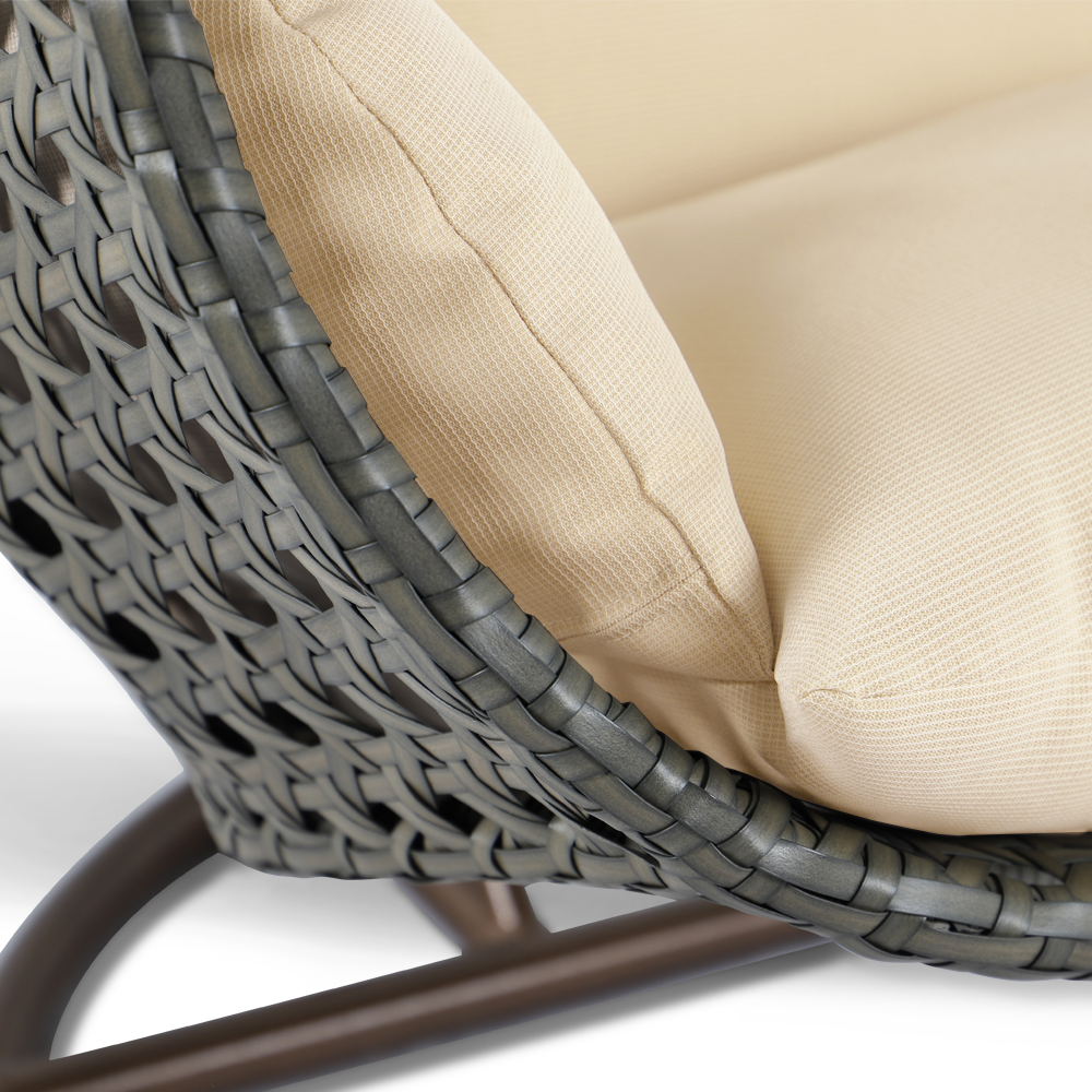 Modern Wicker Hanging Double Seater Egg Swing Chair