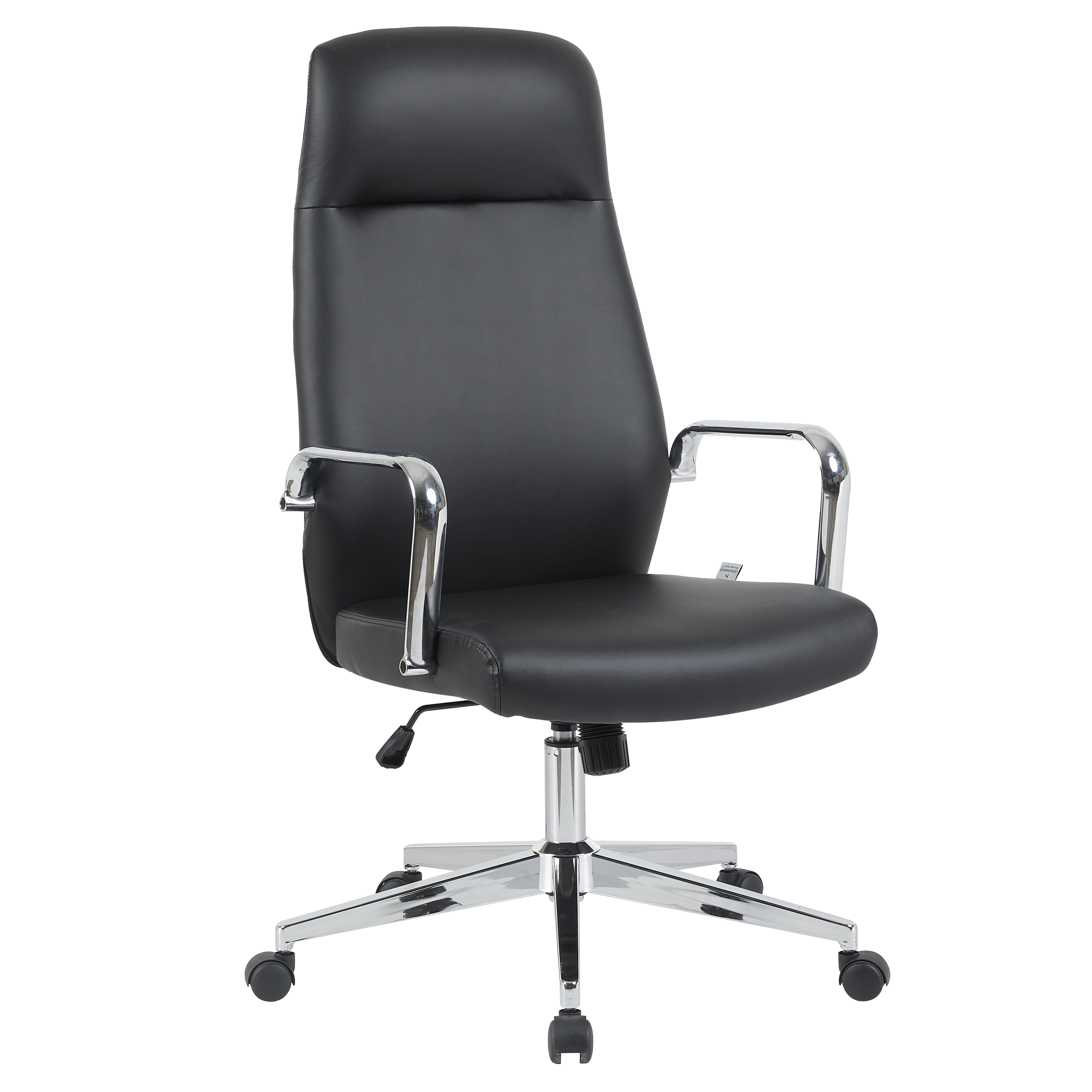 Flux Leather Office Chair Adjustable Height and Tilt with an Iron Frame
