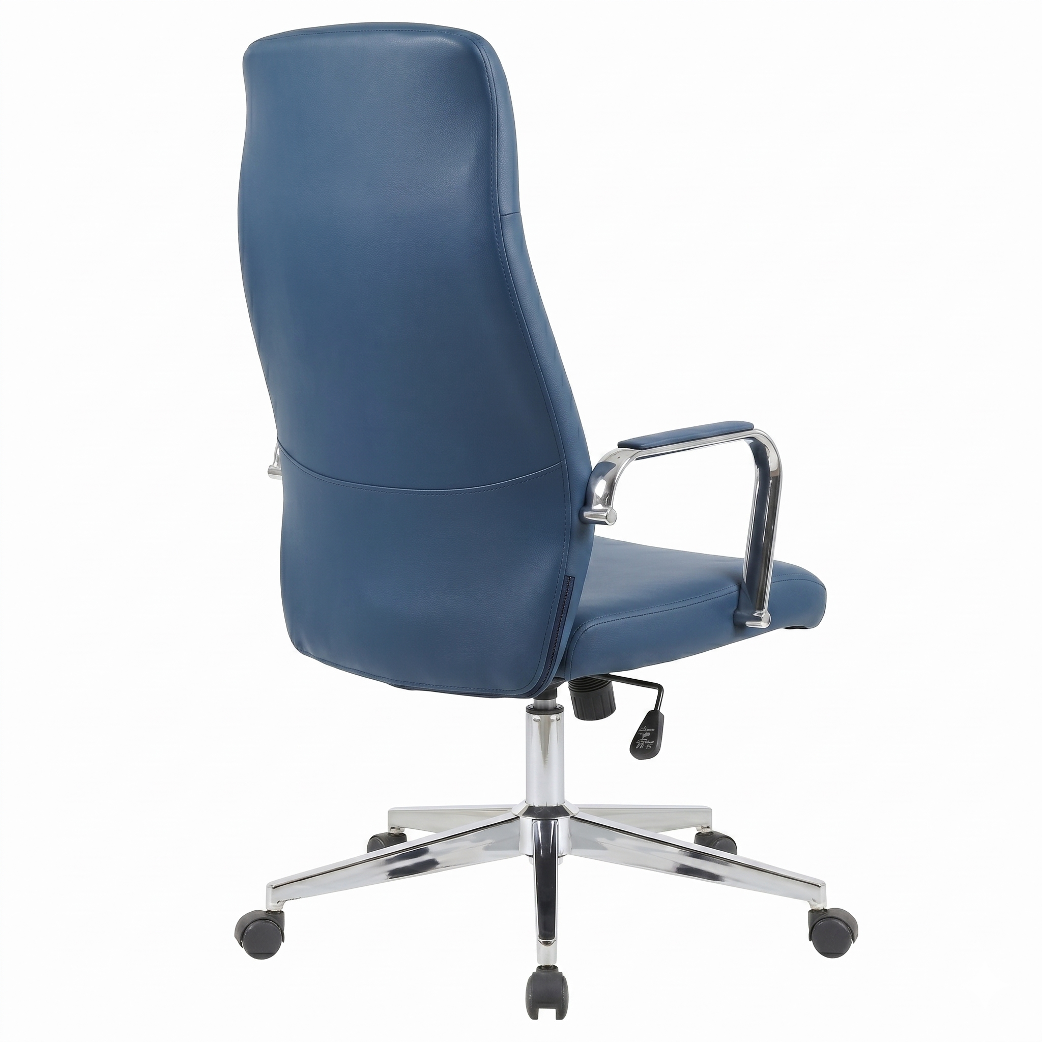 Flux Leather Office Chair Adjustable Height and Tilt with an Iron Frame