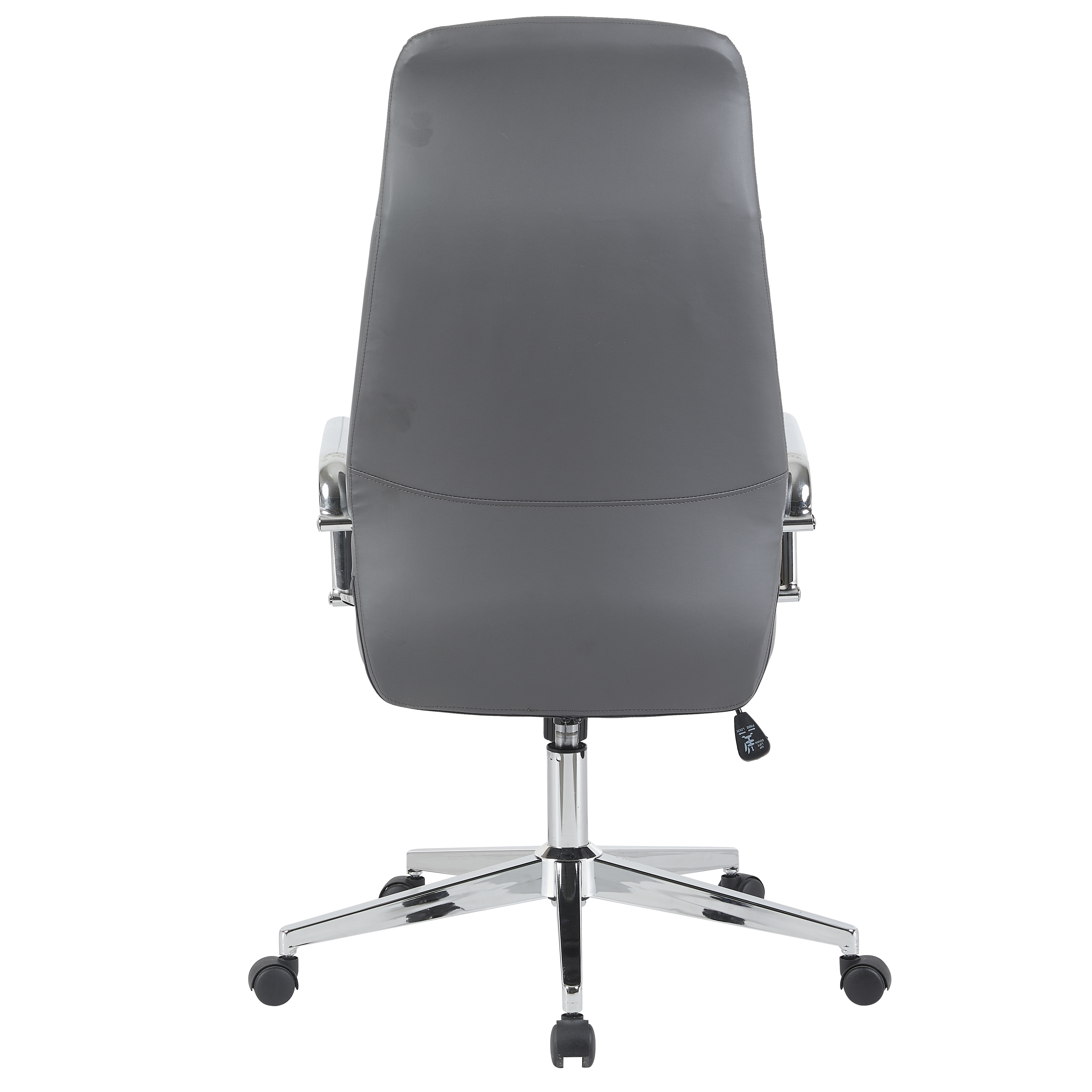 Flux Leather Office Chair Adjustable Height and Tilt with an Iron Frame