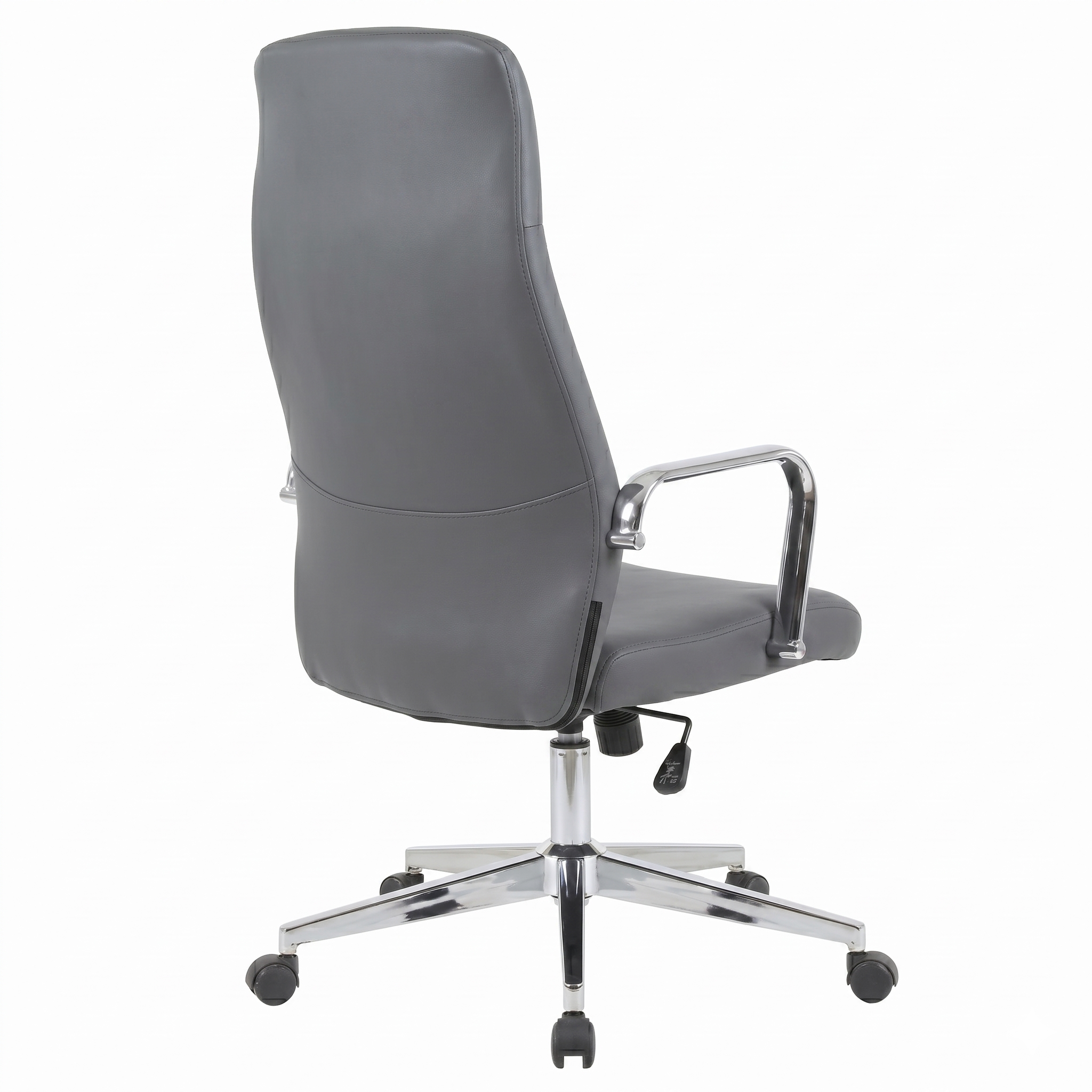 Flux Leather Office Chair Adjustable Height and Tilt with an Iron Frame