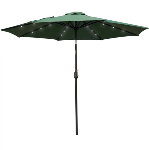 Sierra Outdoor Patio Umbrella with Base