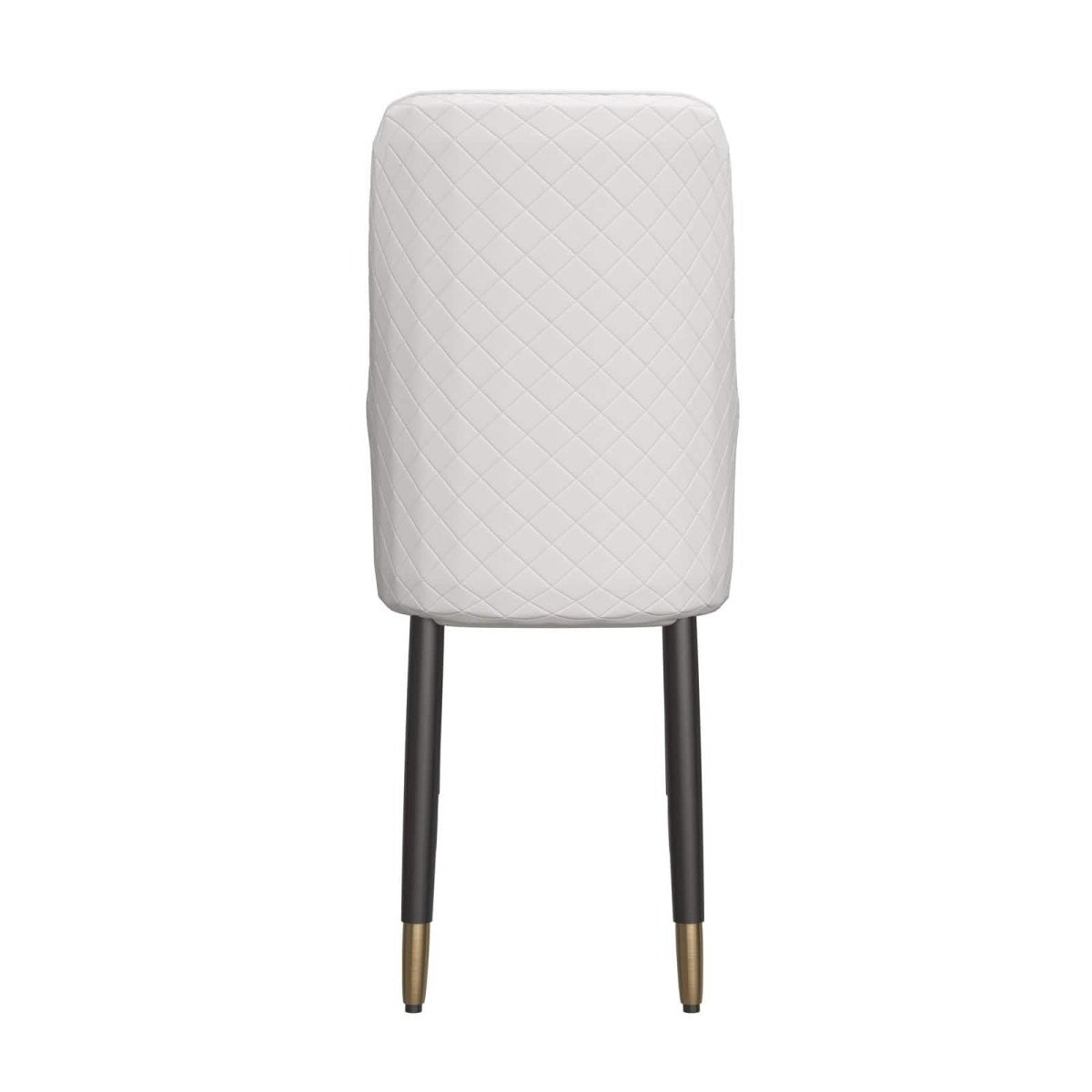 Allure Dining Chairs Fabric/Leather Seat and Back in Oak Wood