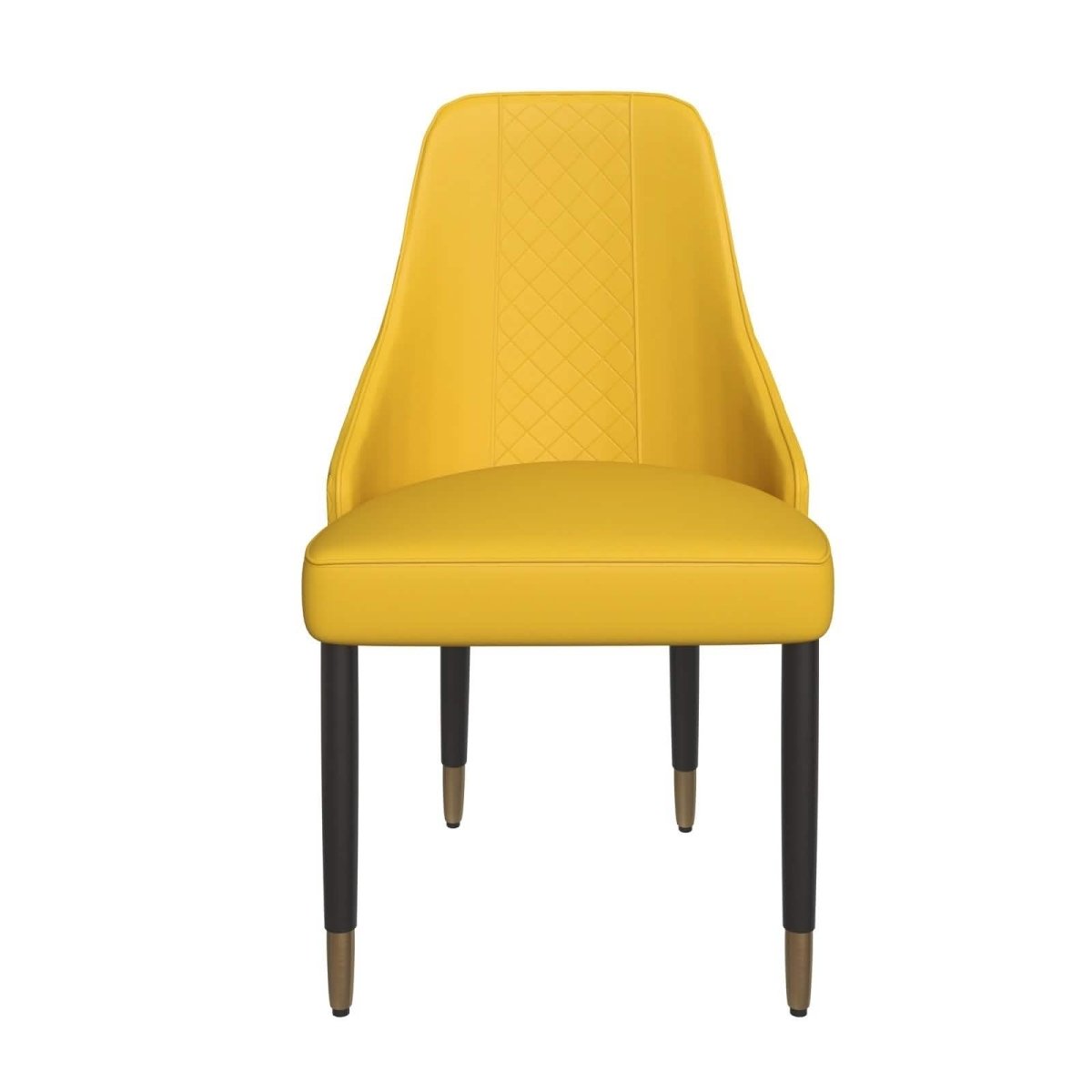Allure Dining Chairs Fabric/Leather Seat and Back in Oak Wood