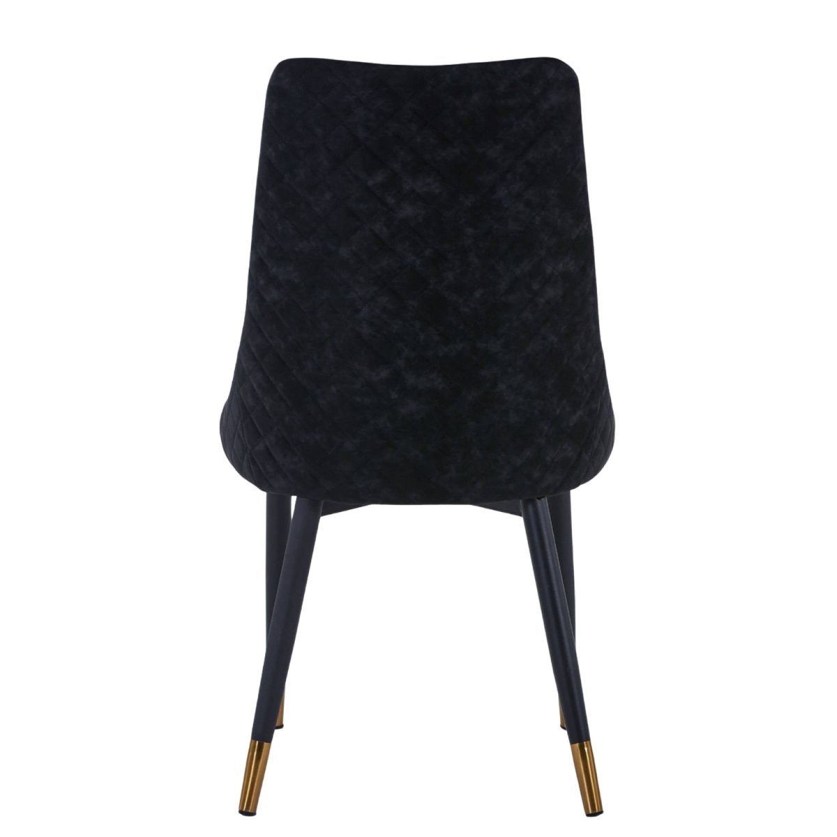 Allure Modern Dining Chair Upholstered in Vinyl Leather Seat with Oak Wood Legs