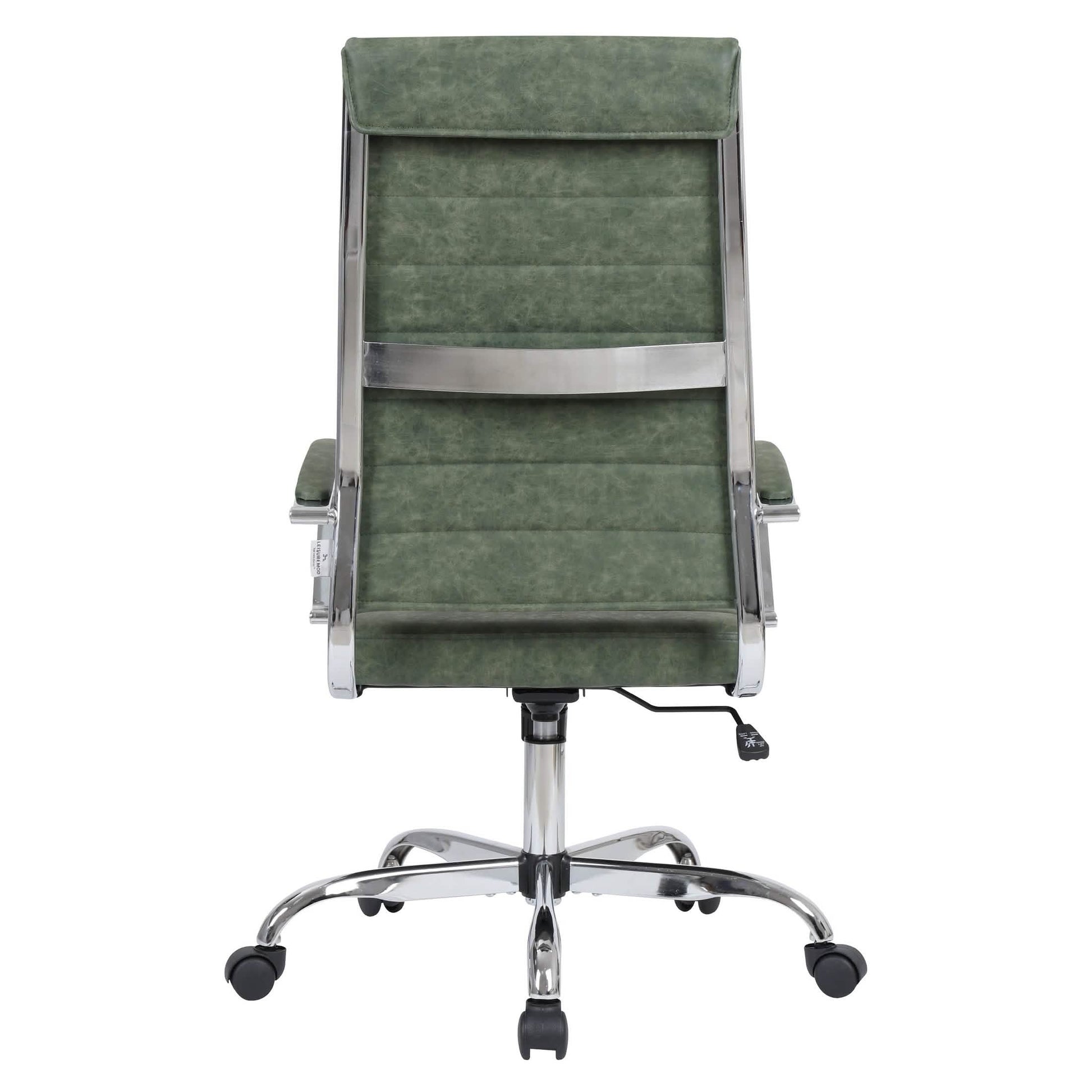Benmar High - Back Leather Adjustable Office Conference Chair