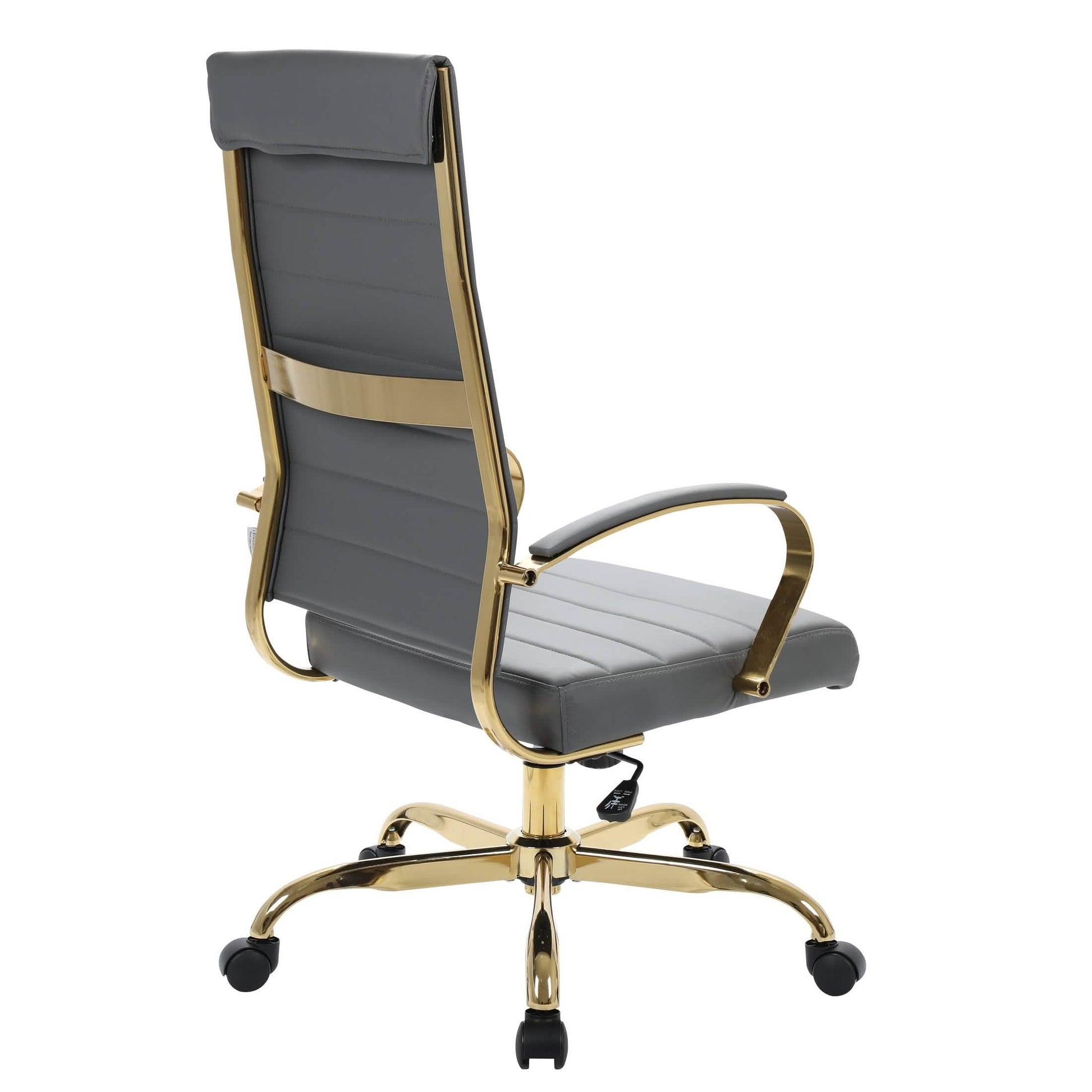 Benmar High - Back Leather Adjustable Office Conference Chair