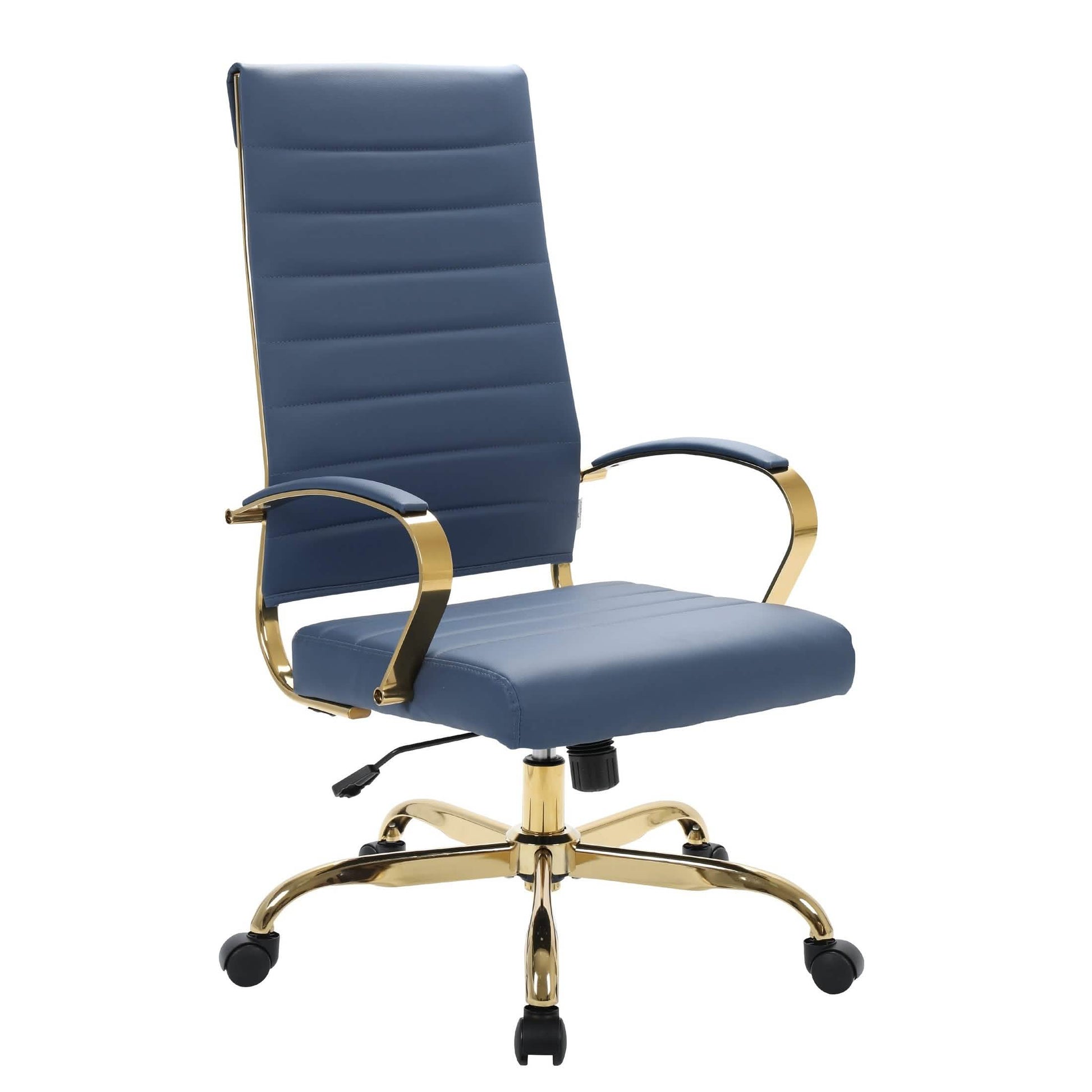 Benmar High - Back Leather Adjustable Office Conference Chair