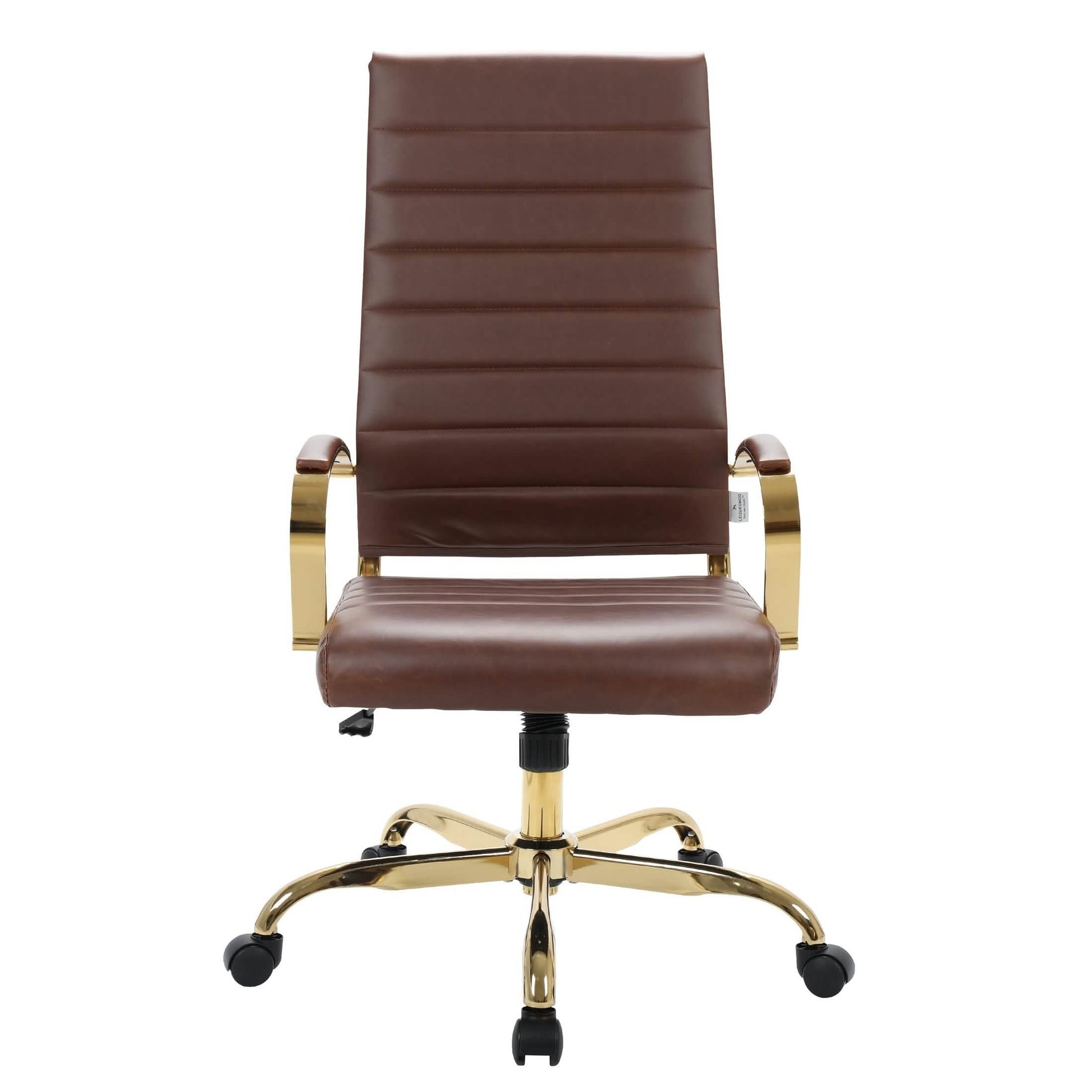 Benmar High - Back Leather Adjustable Office Conference Chair