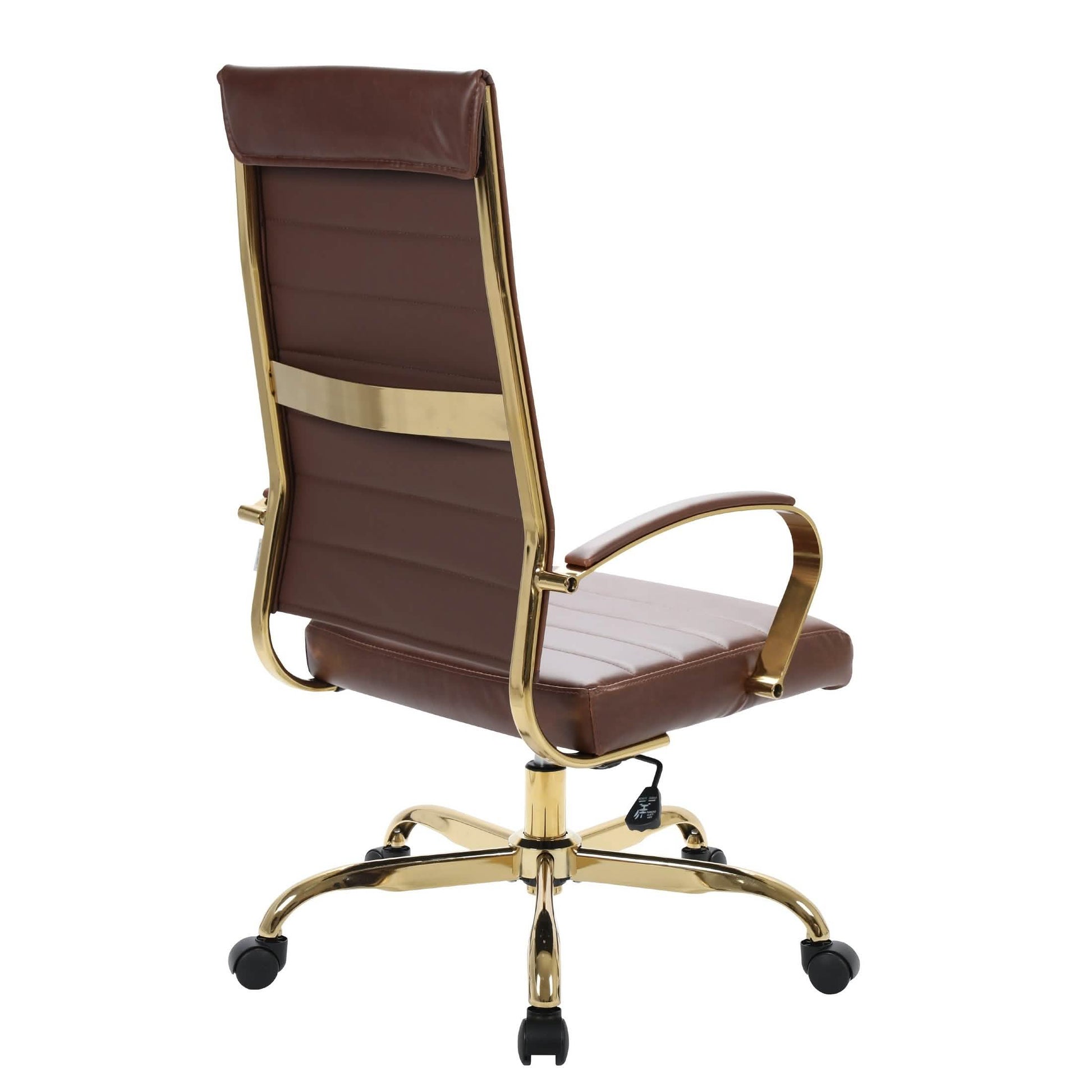 Benmar High - Back Leather Adjustable Office Conference Chair