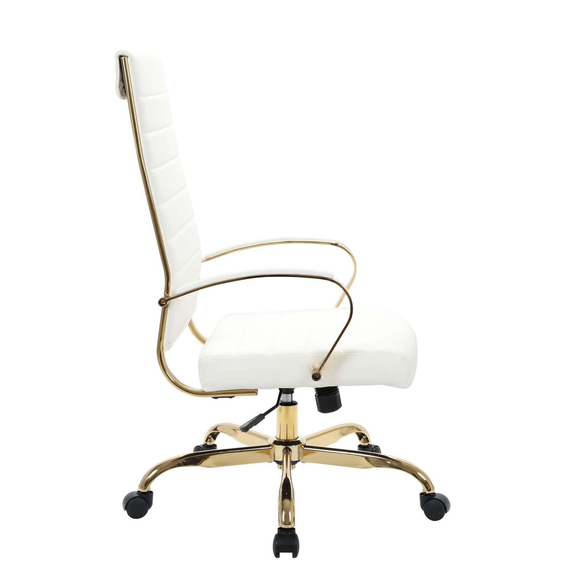Benmar High - Back Leather Adjustable Office Conference Chair