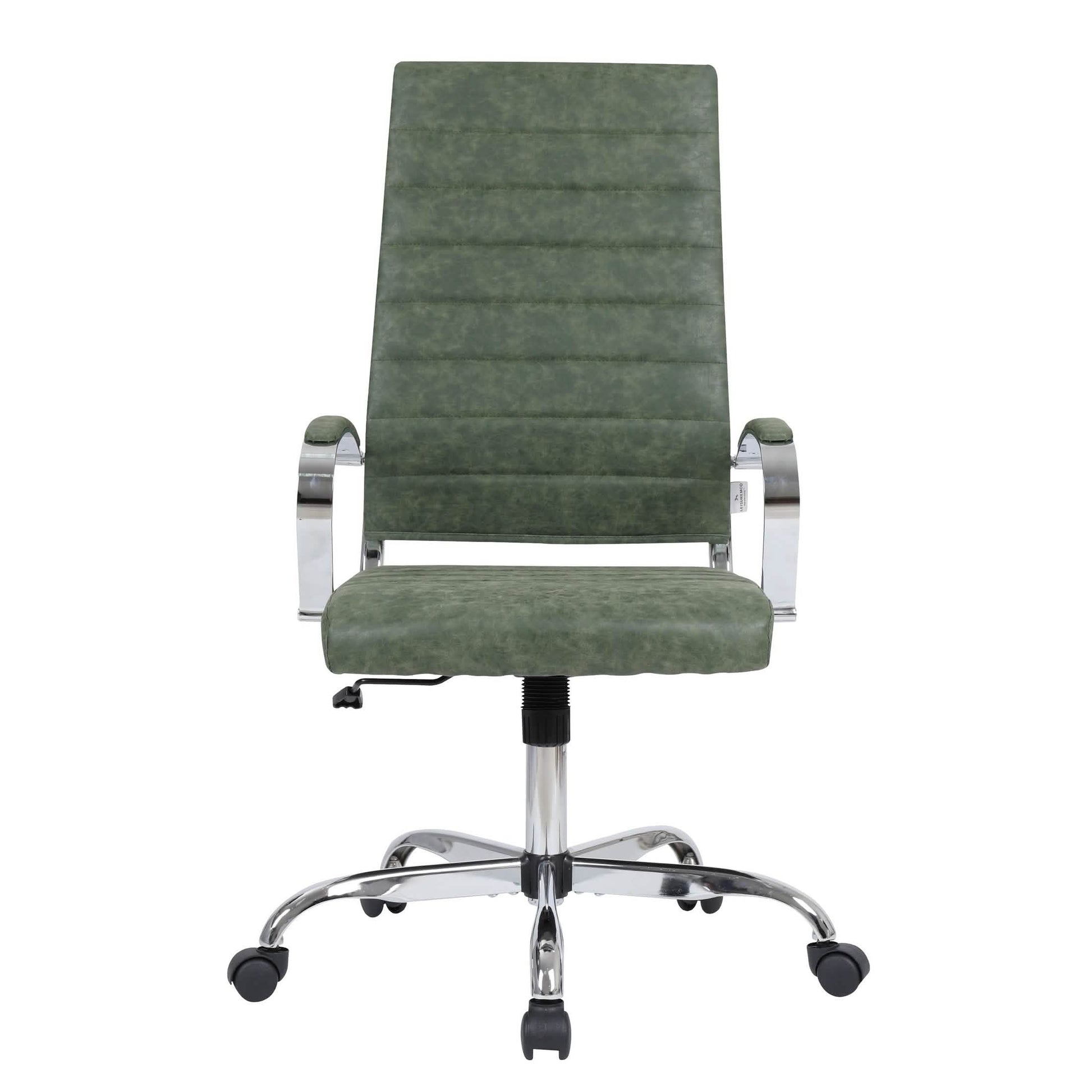 Benmar High - Back Leather Adjustable Office Conference Chair