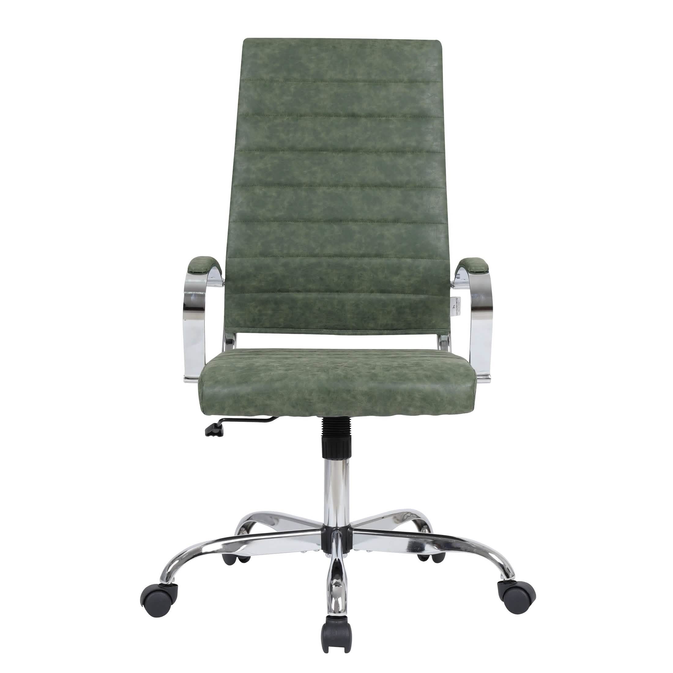 Benmar High - Back Leather Adjustable Office Conference Chair
