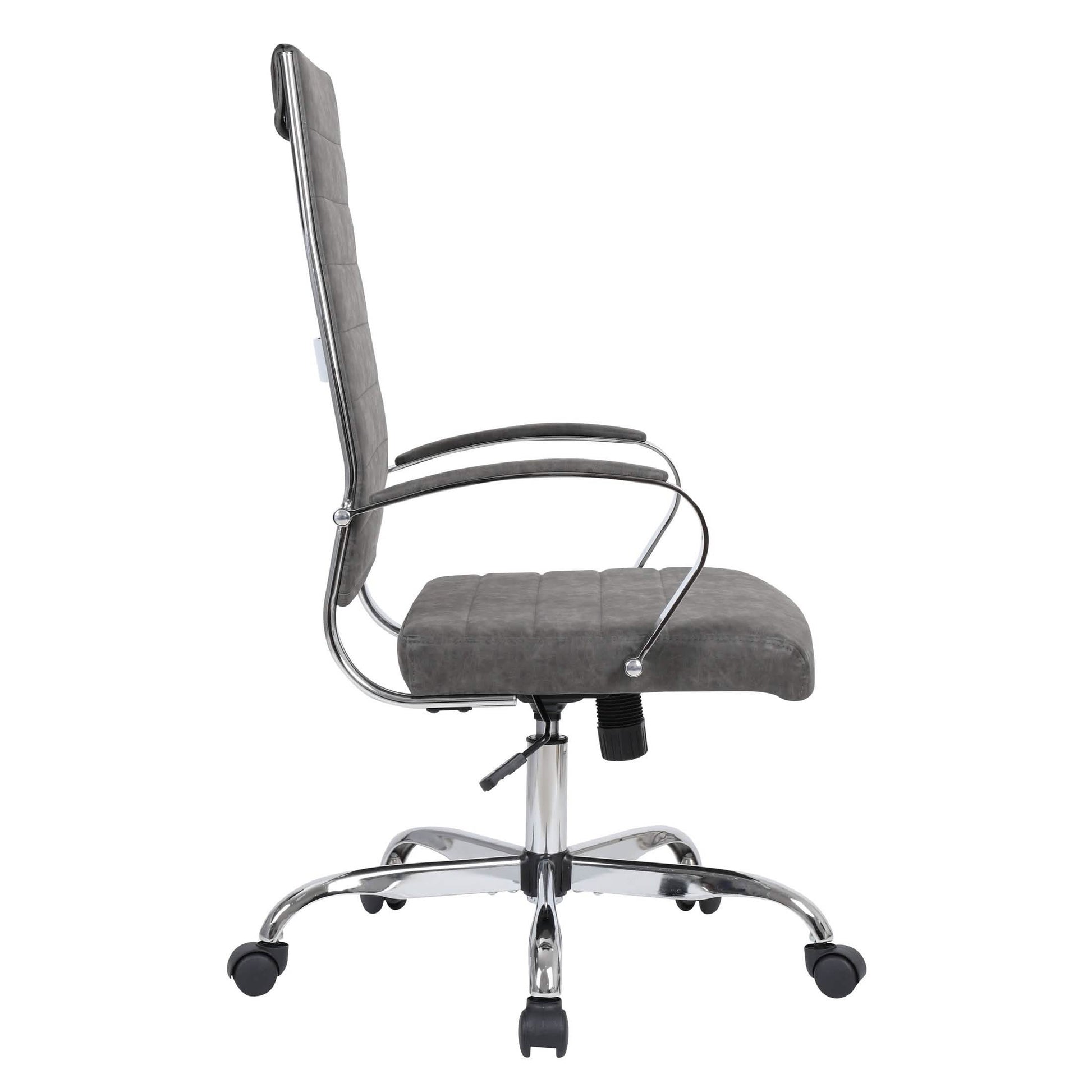 Benmar High - Back Leather Adjustable Office Conference Chair