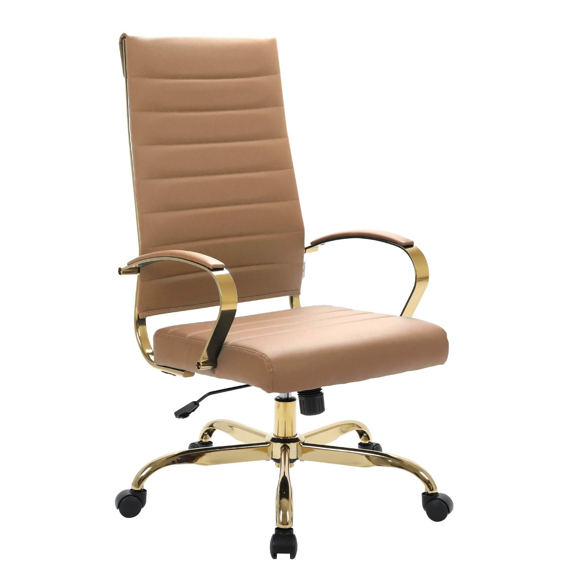 Benmar High - Back Leather Adjustable Office Conference Chair