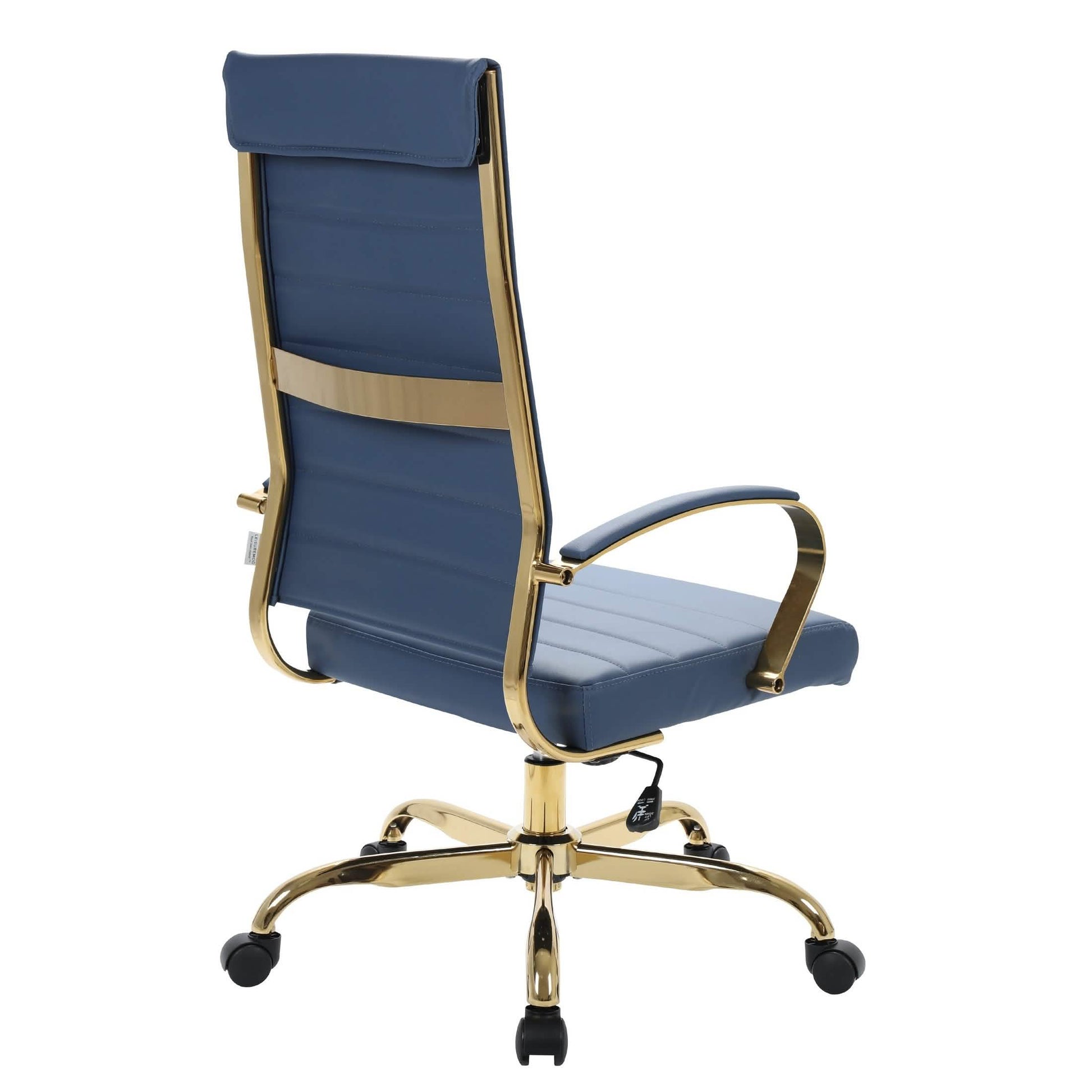 Benmar High - Back Leather Adjustable Office Conference Chair