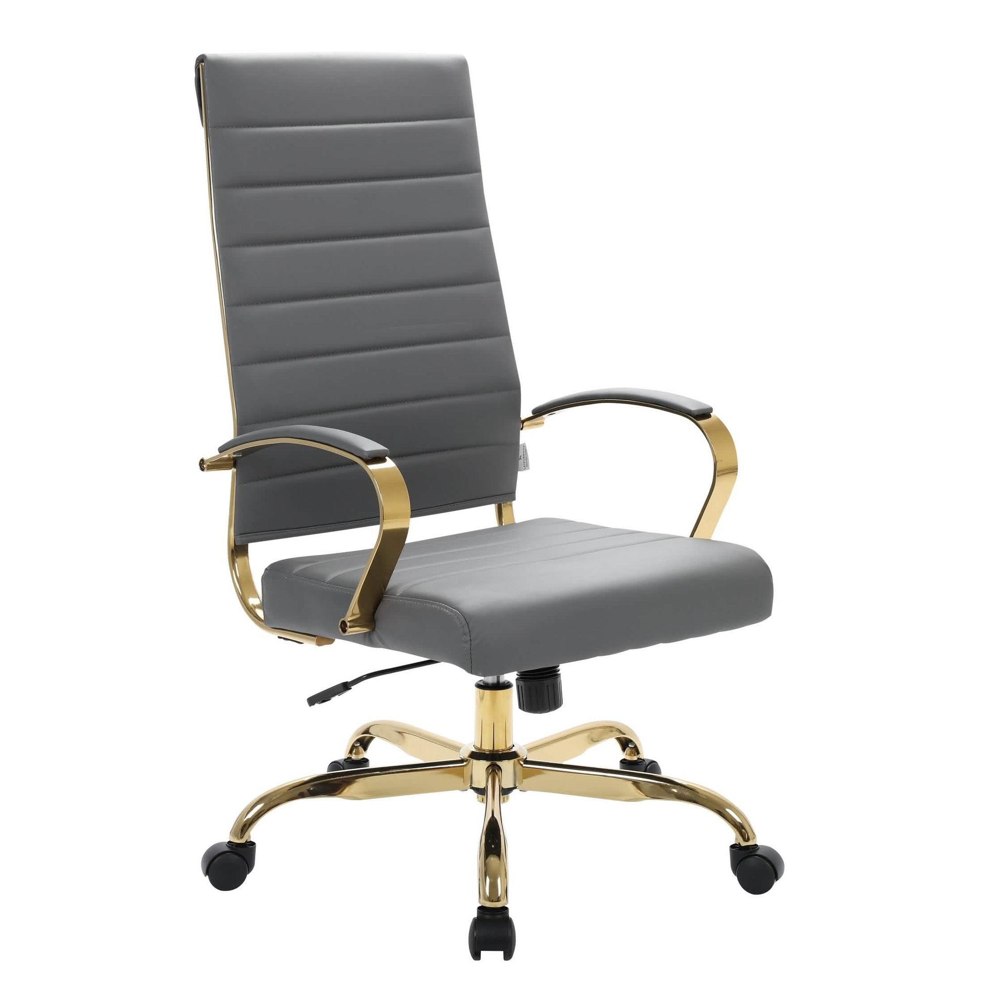 Benmar High - Back Leather Adjustable Office Conference Chair