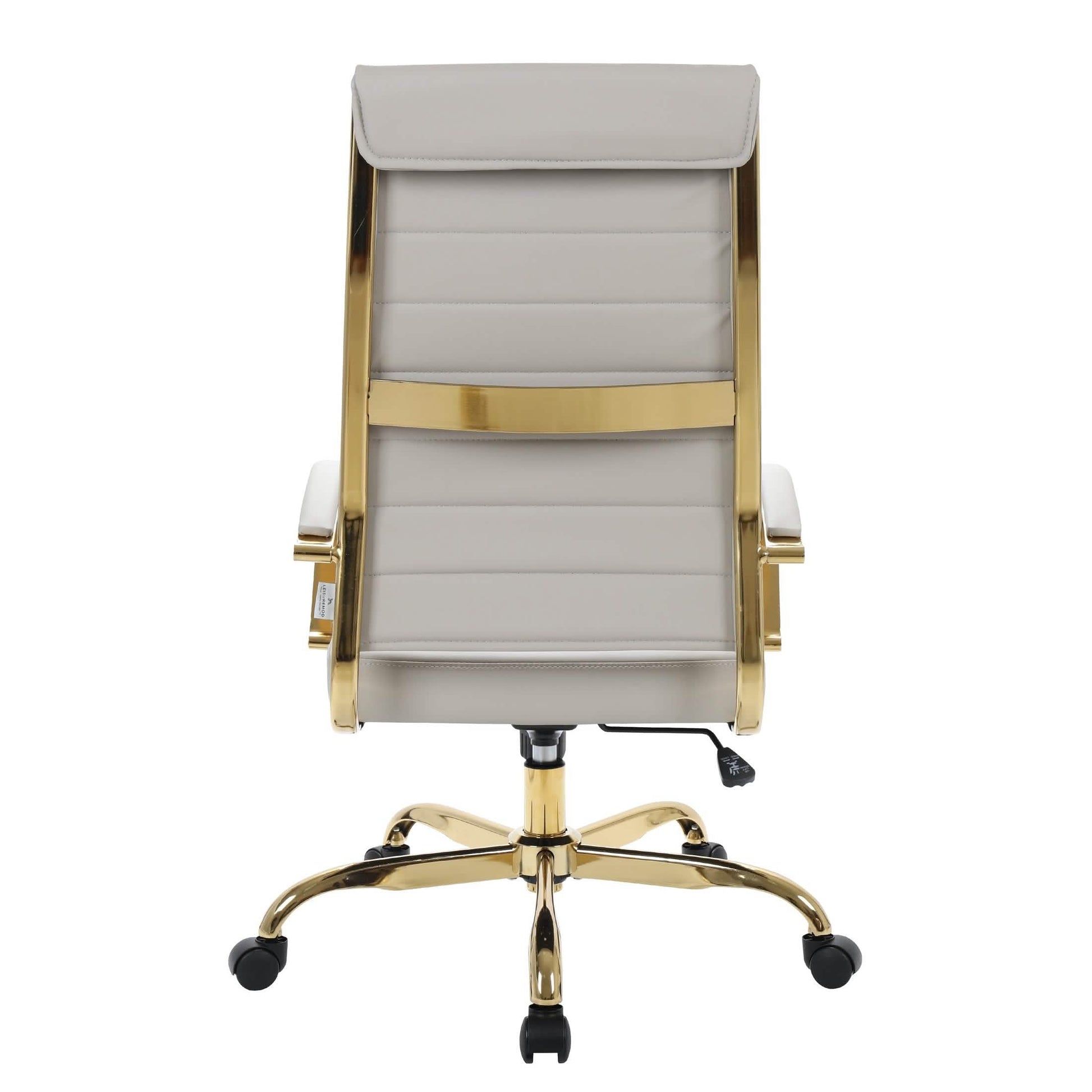 Benmar High - Back Leather Adjustable Office Conference Chair