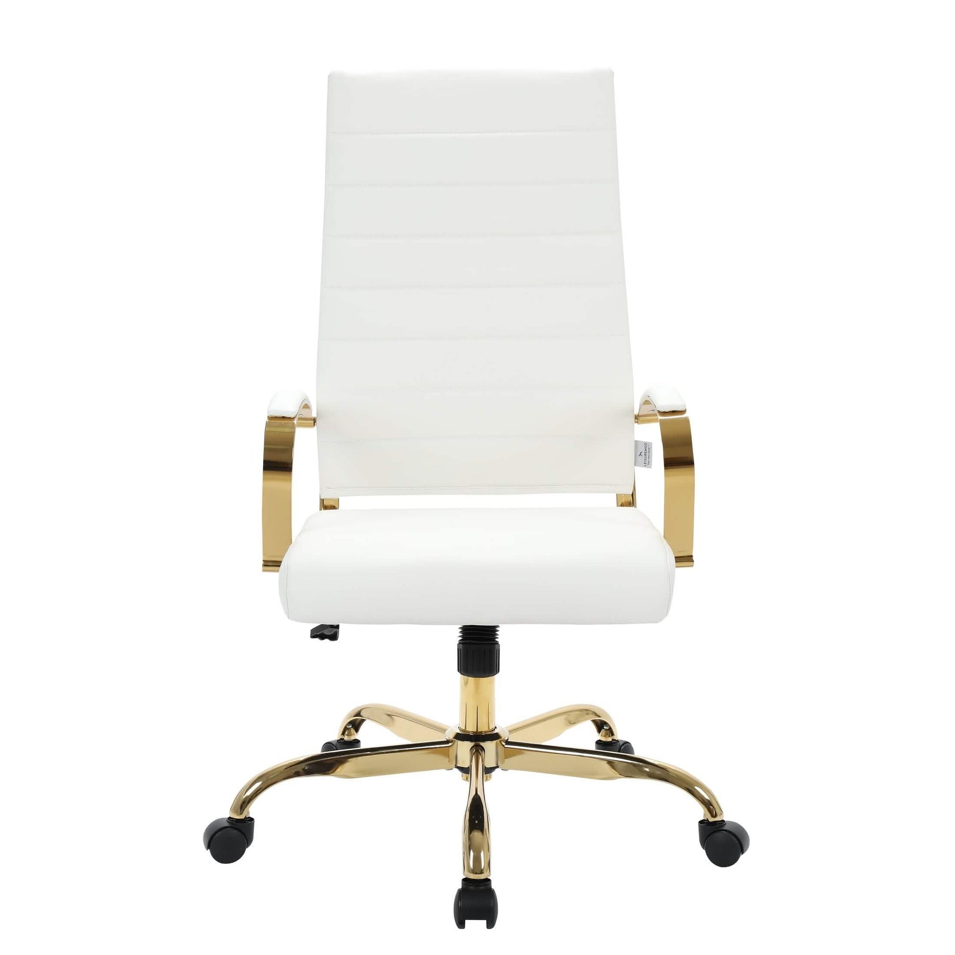 Benmar High - Back Leather Adjustable Office Conference Chair