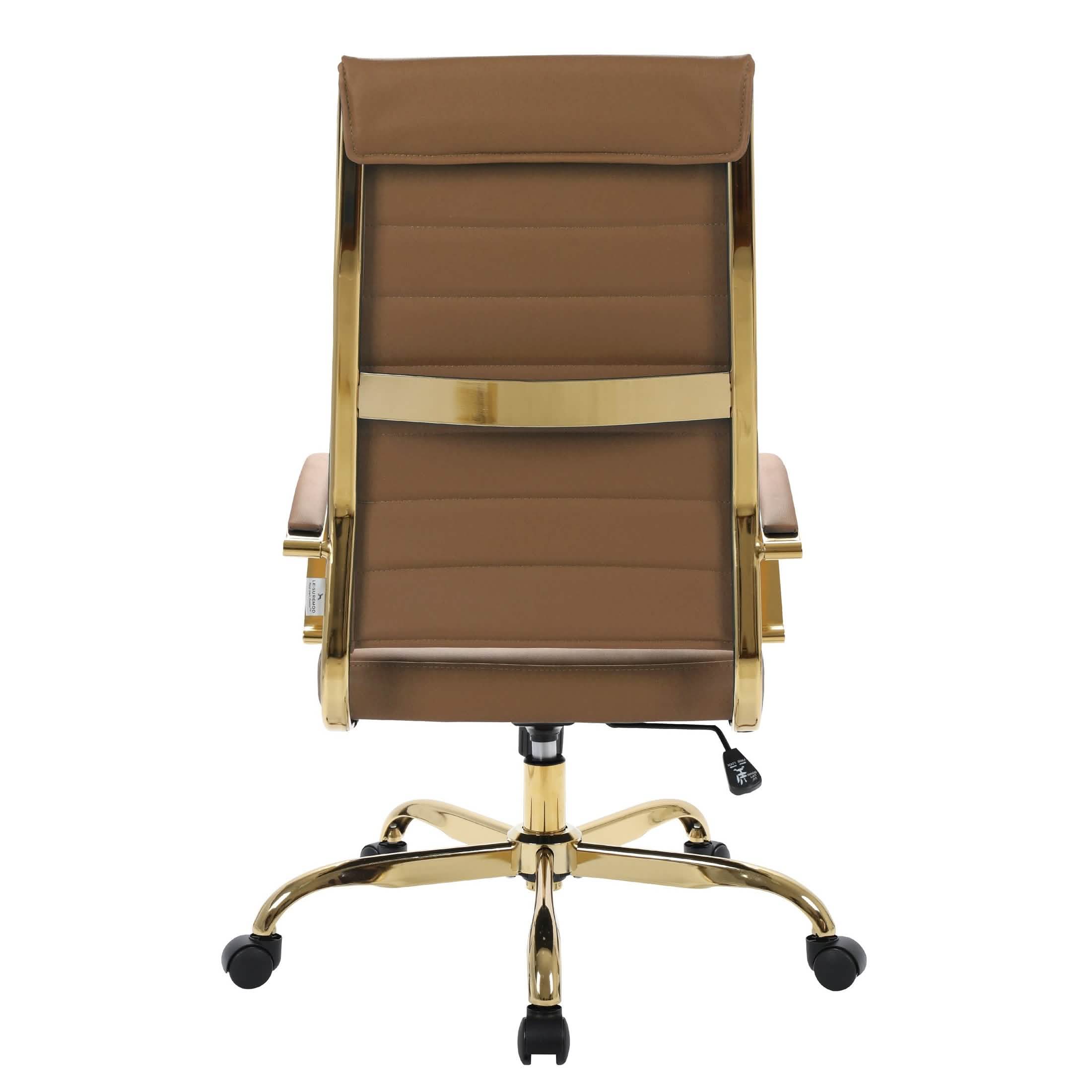 Benmar High - Back Leather Adjustable Office Conference Chair