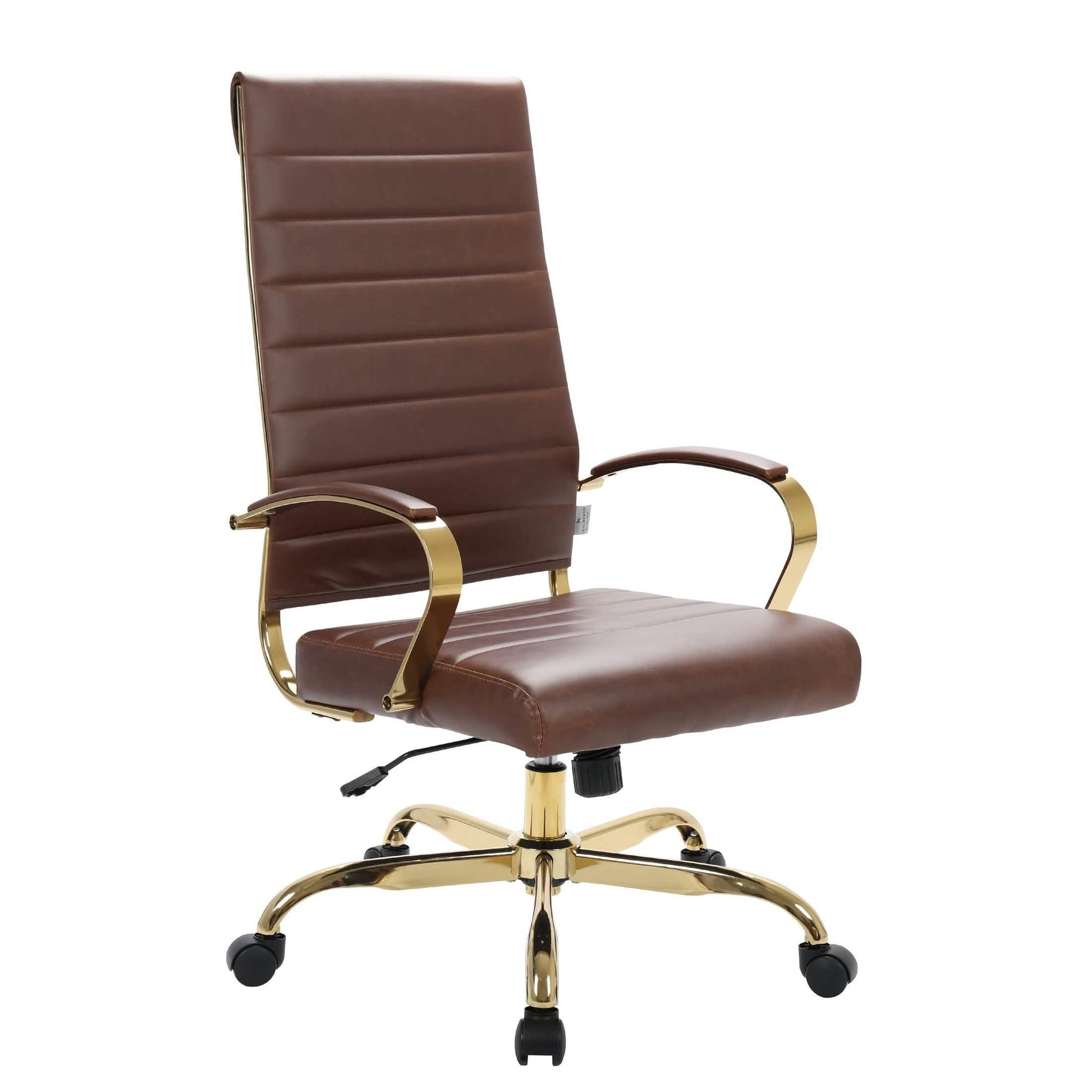 Benmar High - Back Leather Adjustable Office Conference Chair
