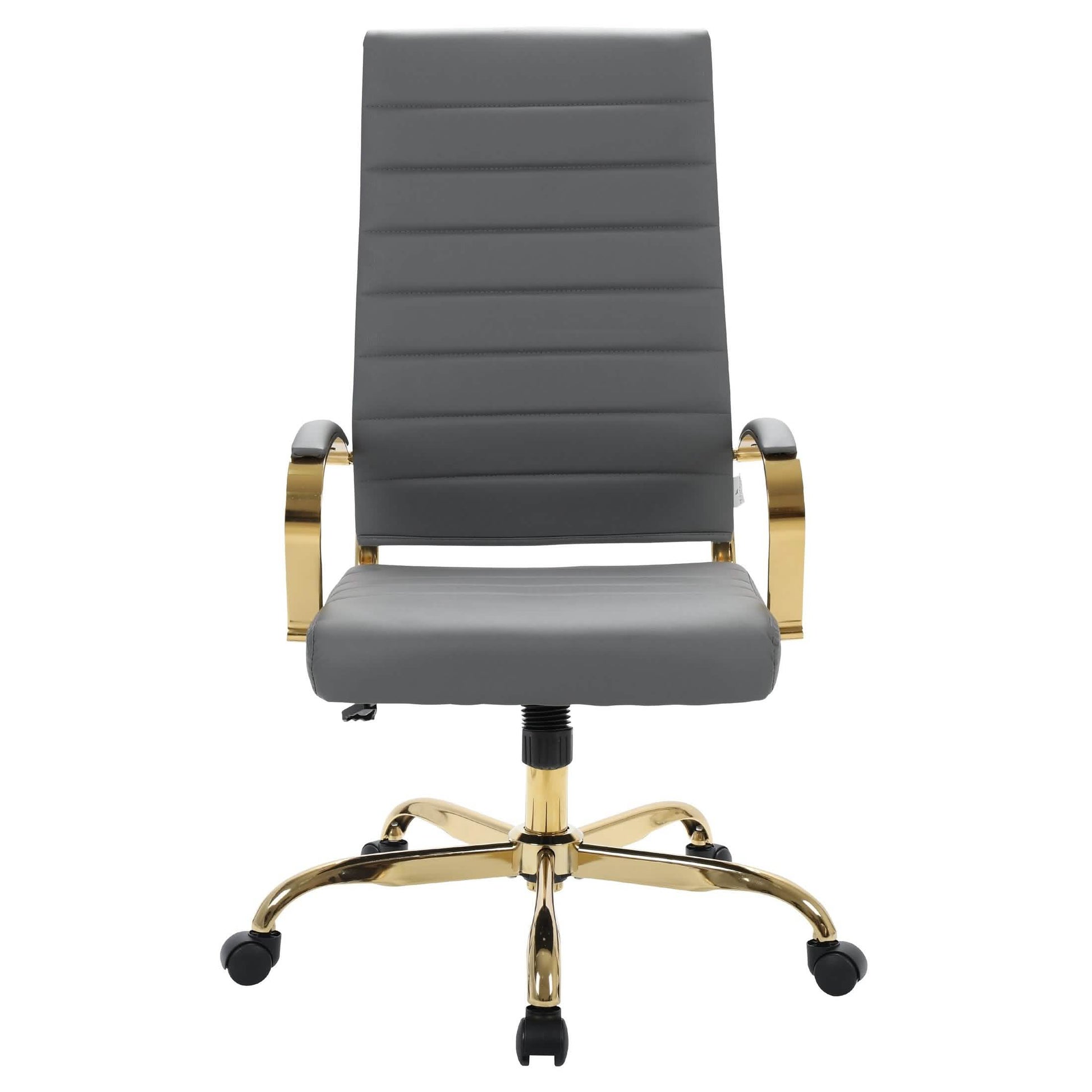 Benmar High - Back Leather Adjustable Office Conference Chair