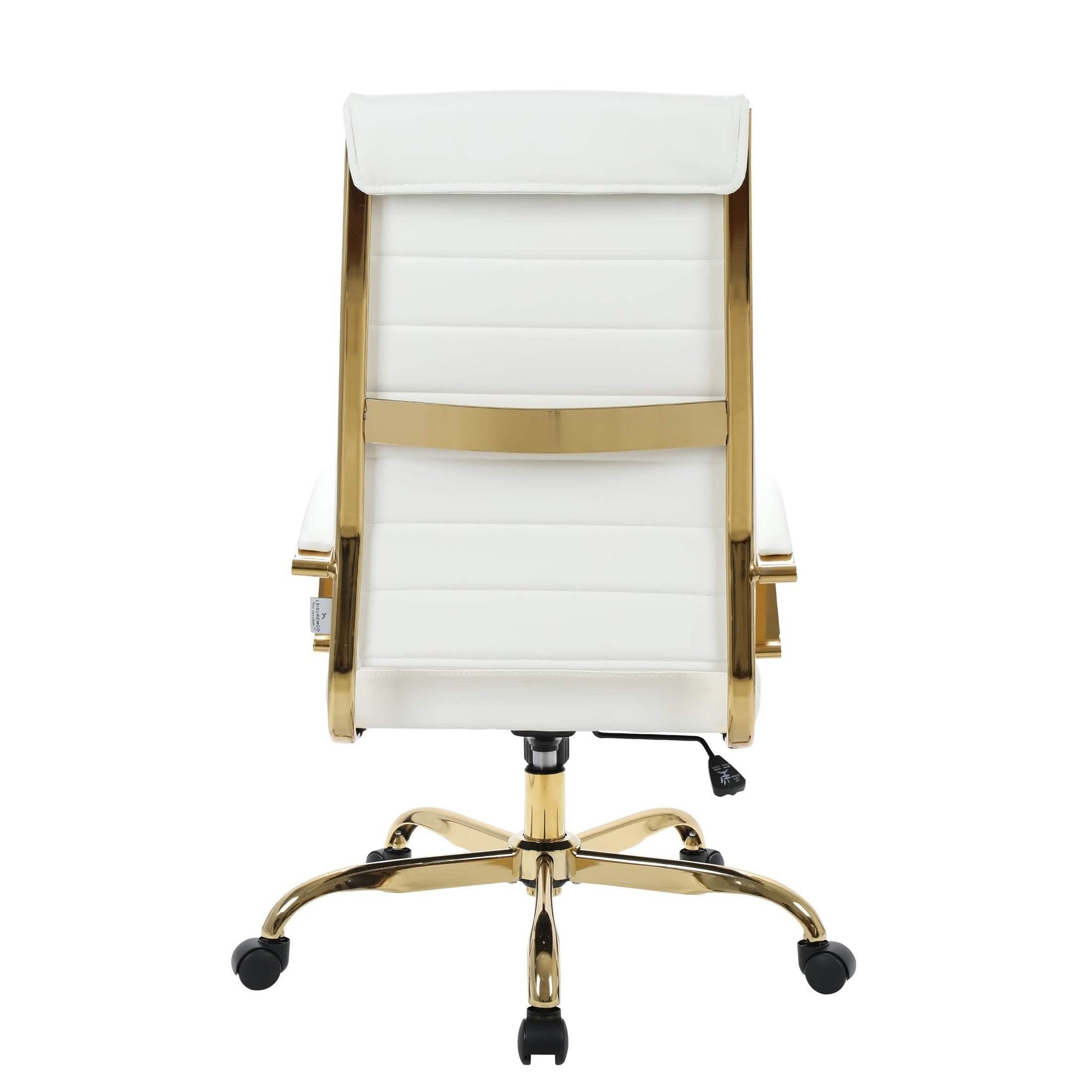 Benmar High - Back Leather Adjustable Office Conference Chair