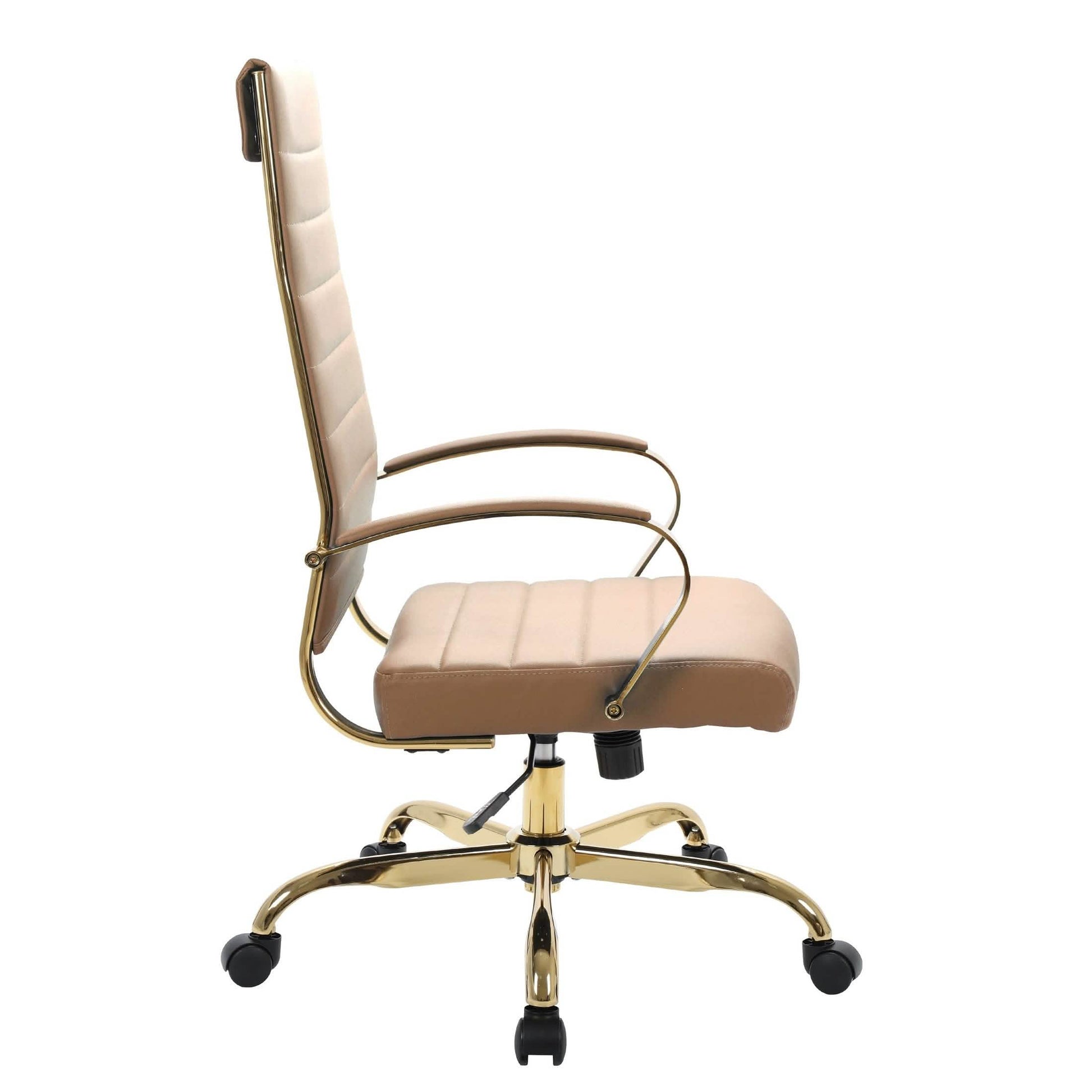 Benmar High - Back Leather Adjustable Office Conference Chair
