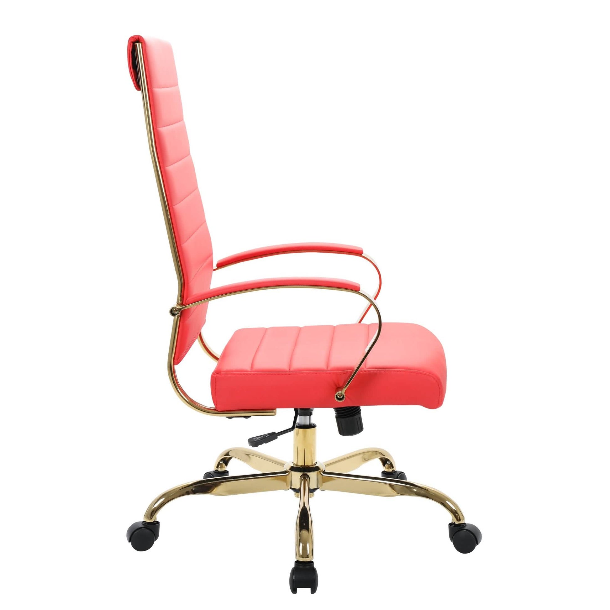 Benmar High - Back Leather Adjustable Office Conference Chair