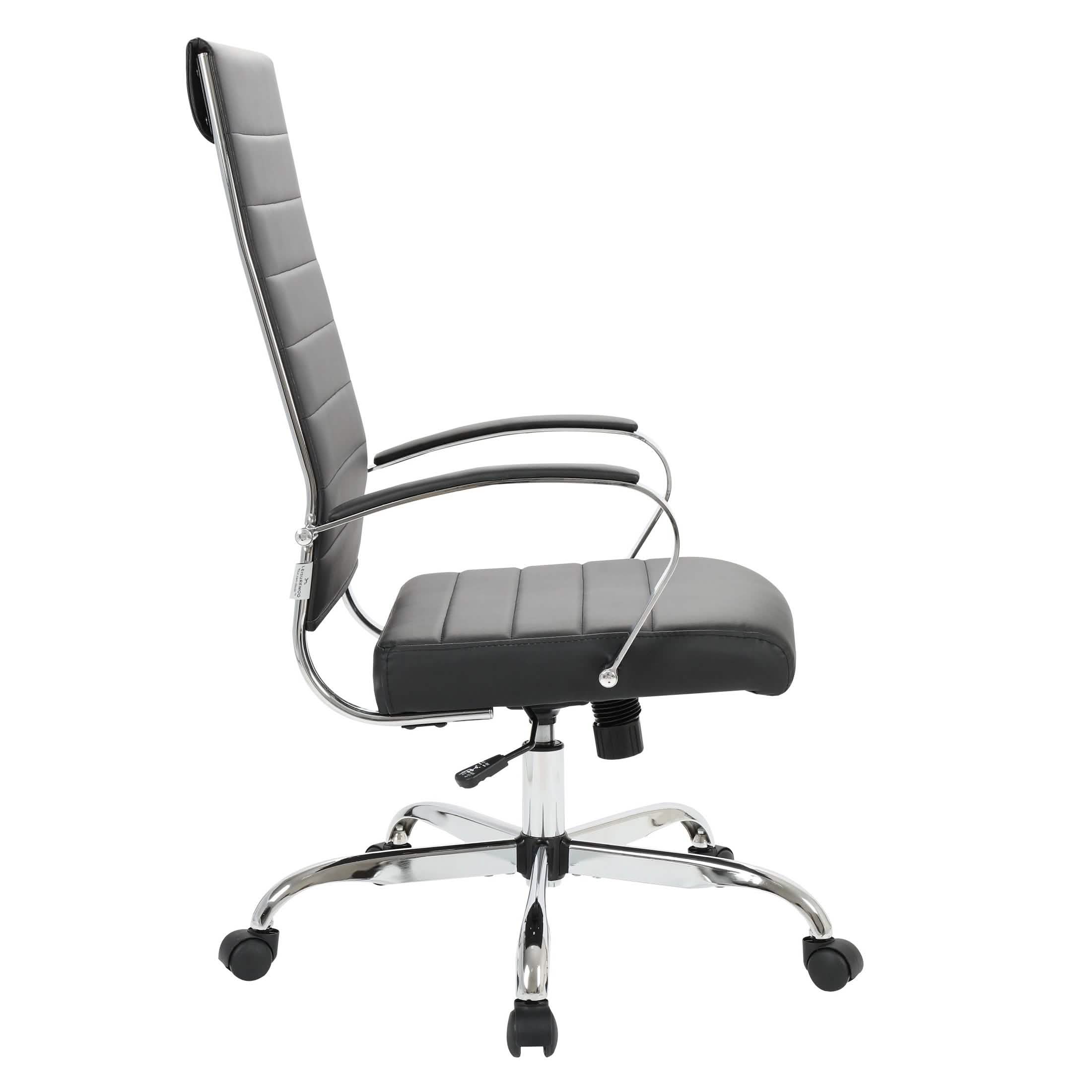 Benmar High - Back Leather Adjustable Office Conference Chair