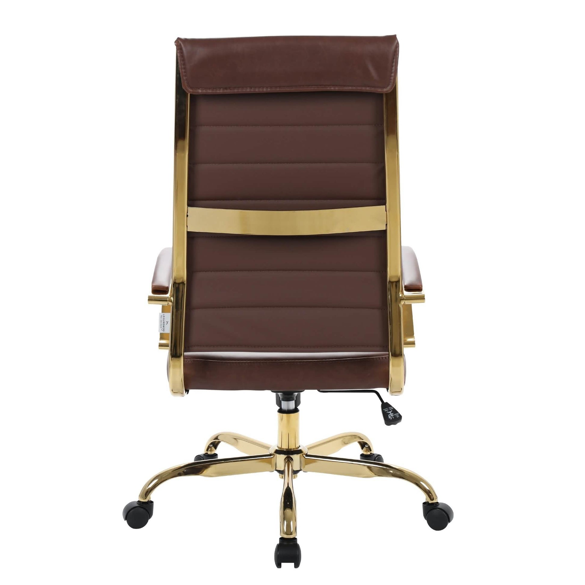 Benmar High - Back Leather Adjustable Office Conference Chair