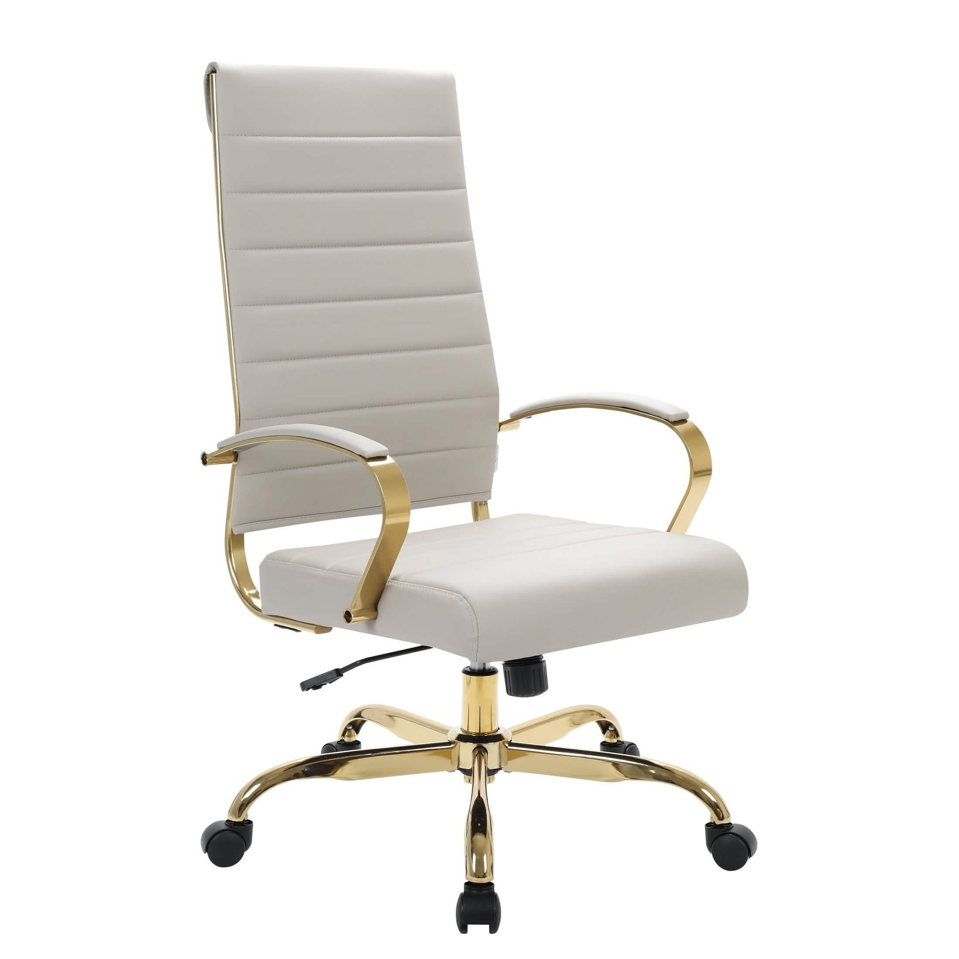 Benmar High - Back Leather Adjustable Office Conference Chair
