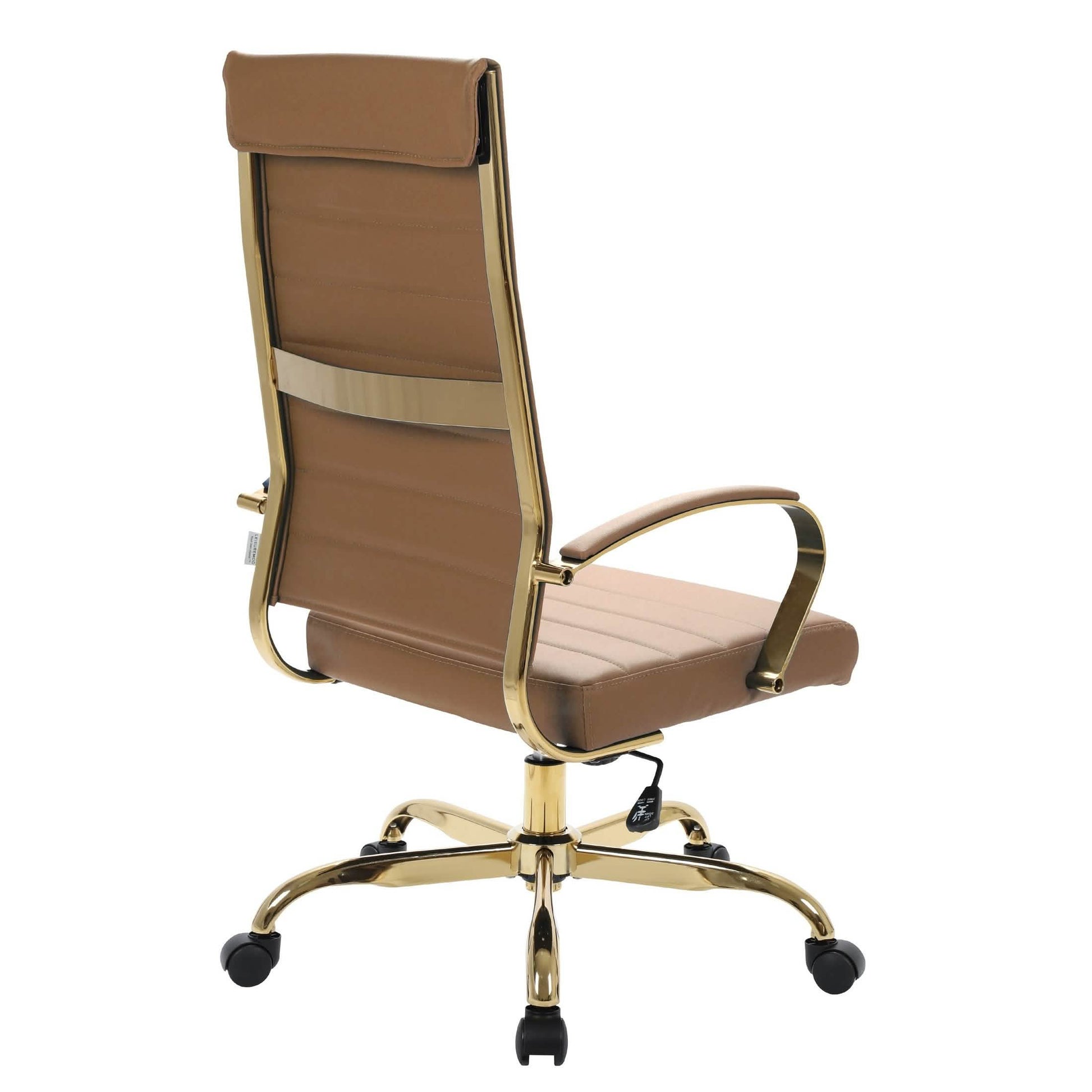 Benmar High - Back Leather Adjustable Office Conference Chair