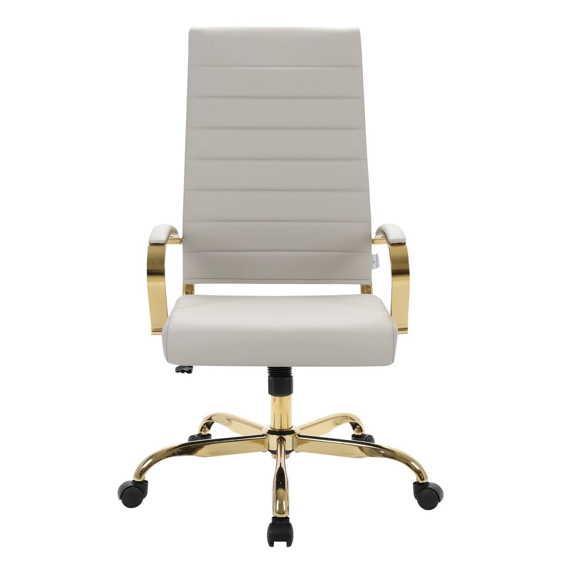 Benmar High - Back Leather Adjustable Office Conference Chair
