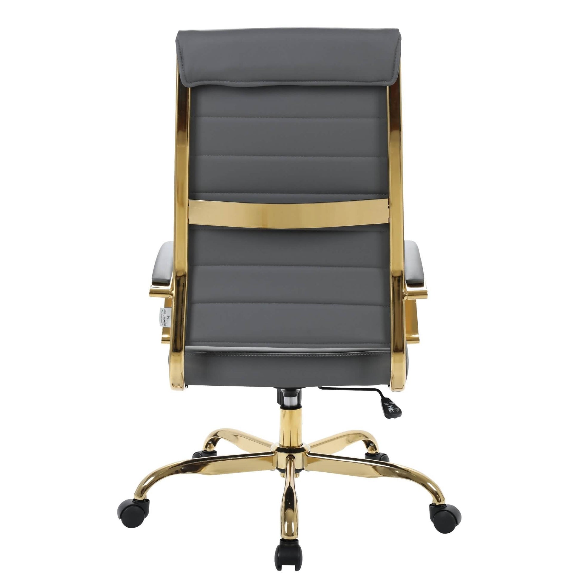 Benmar High - Back Leather Adjustable Office Conference Chair
