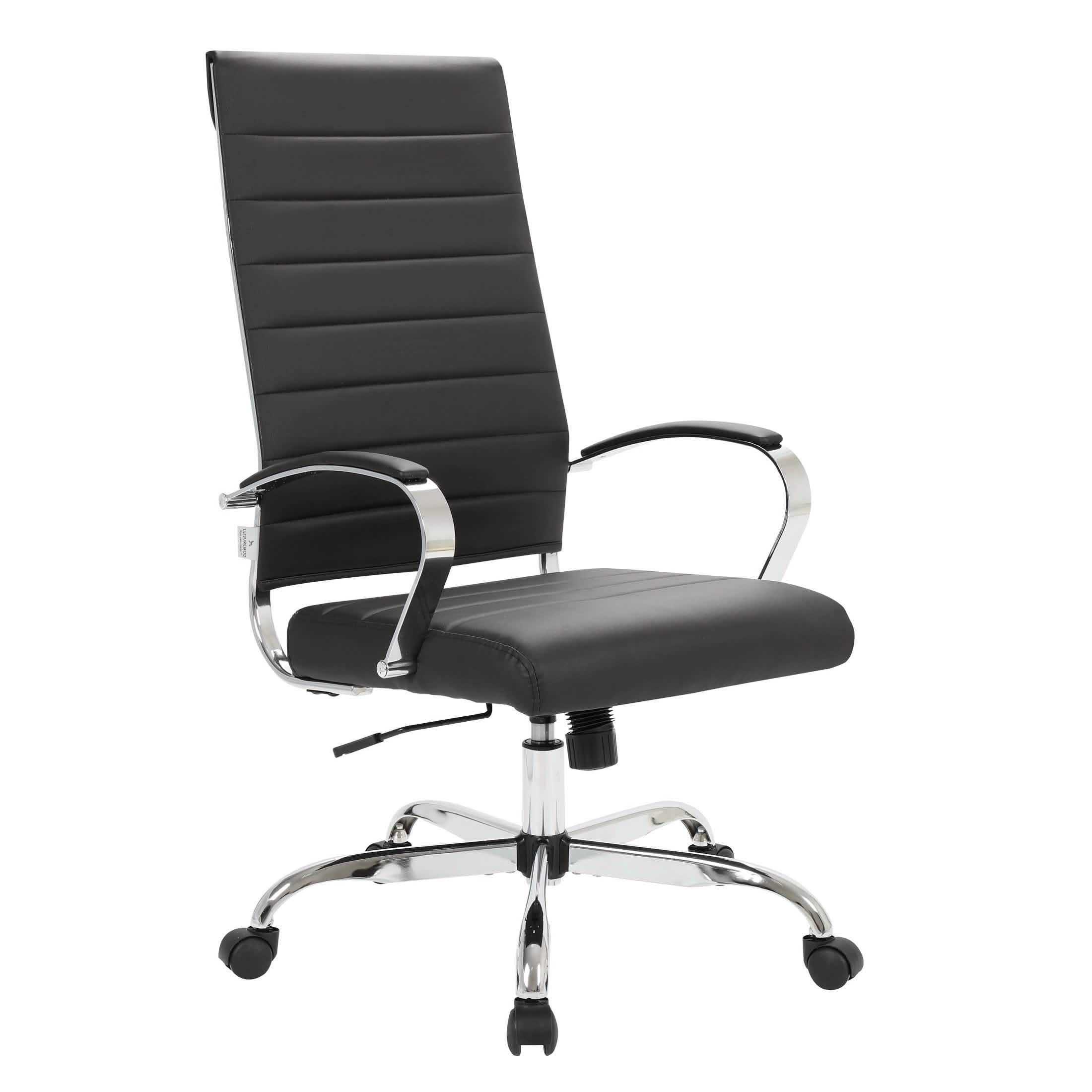 Benmar High - Back Leather Adjustable Office Conference Chair