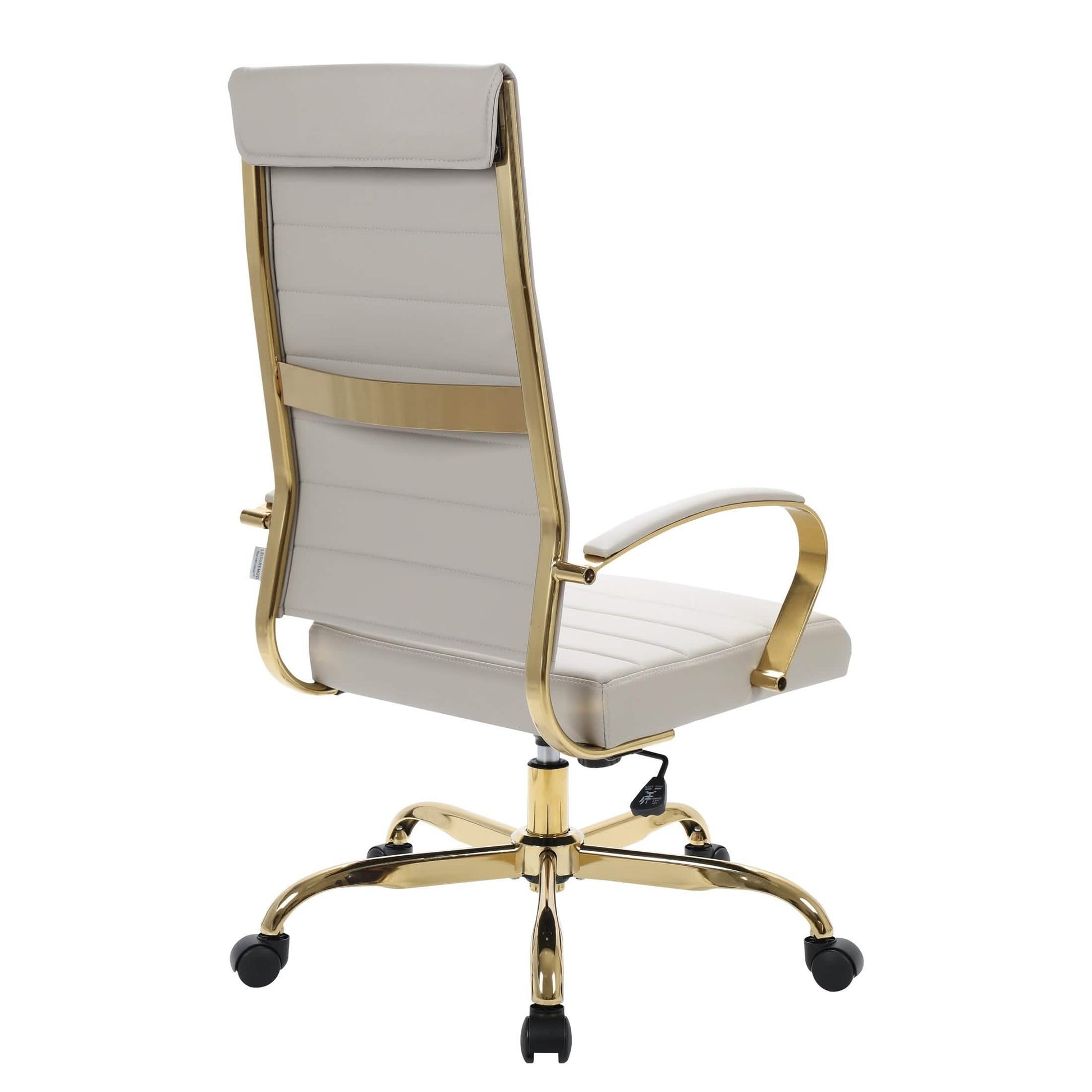 Benmar High - Back Leather Adjustable Office Conference Chair