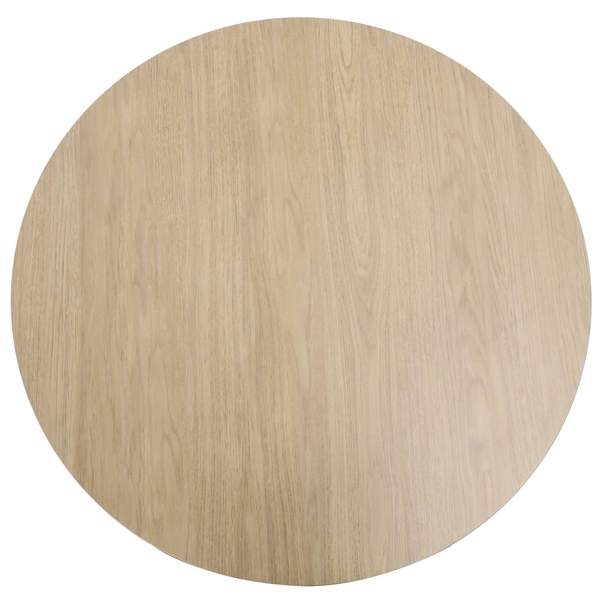 Bristol 27"/31"/35" Round Dining Table Wood Transfer Cherry/Natural/Walnut Base with Sintered Stone Table Top
