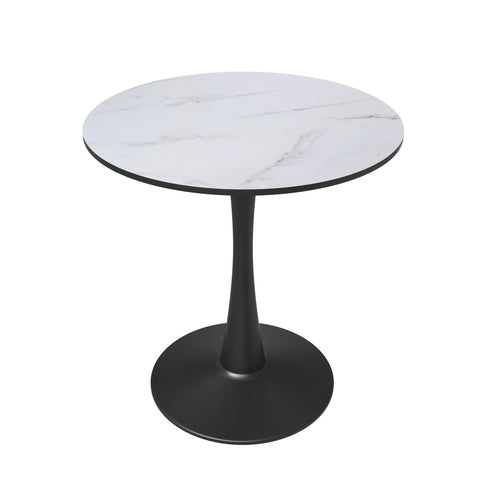 Bristol Round Dining Table Collection in Black Steel