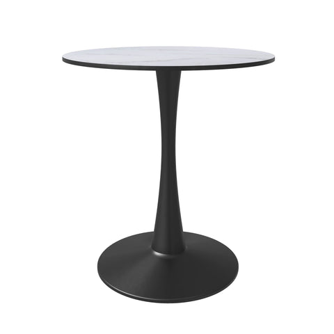 Bristol Round Dining Table Collection in Black Steel