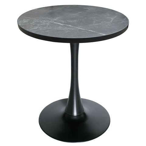 Bristol Round Dining Table Collection in Black Steel