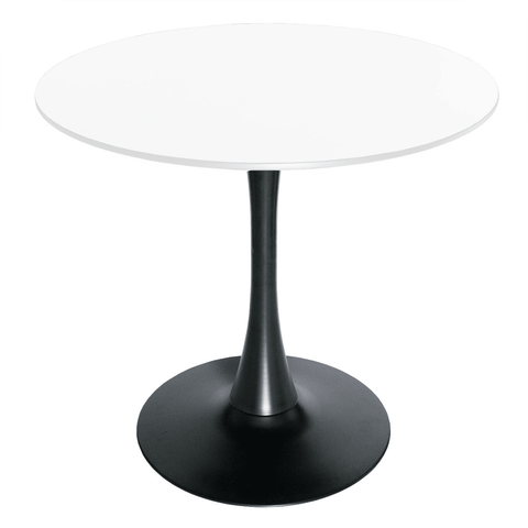 Bristol Round Dining Table Collection in Black Steel