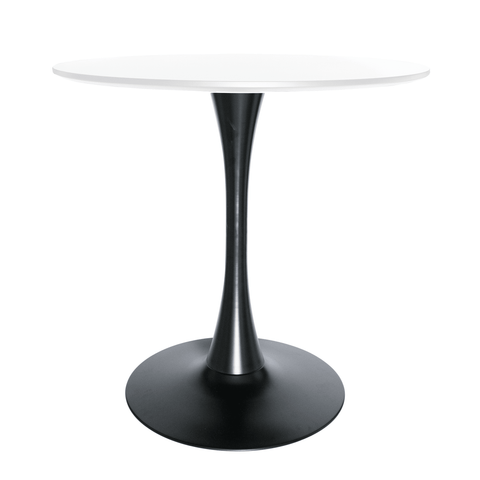 Bristol Round Dining Table Collection in Black Steel