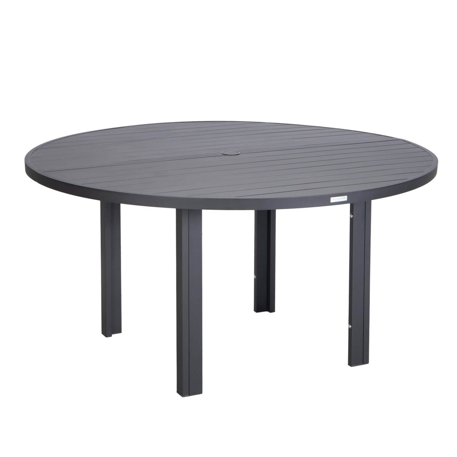 Chelsea 48" & 60" Round Outdoor Aluminum Dining Table For Patio