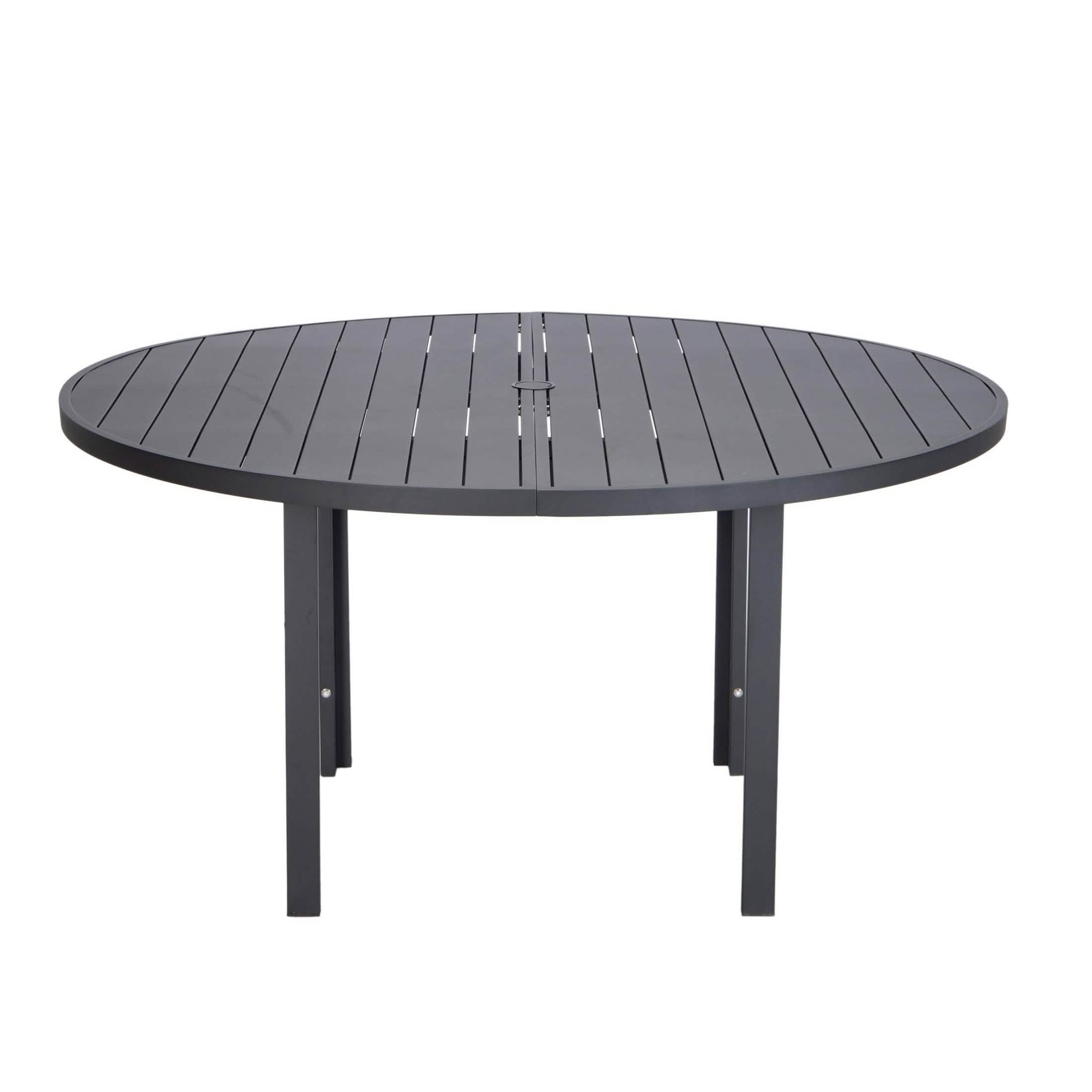 Chelsea 48" & 60" Round Outdoor Aluminum Dining Table For Patio