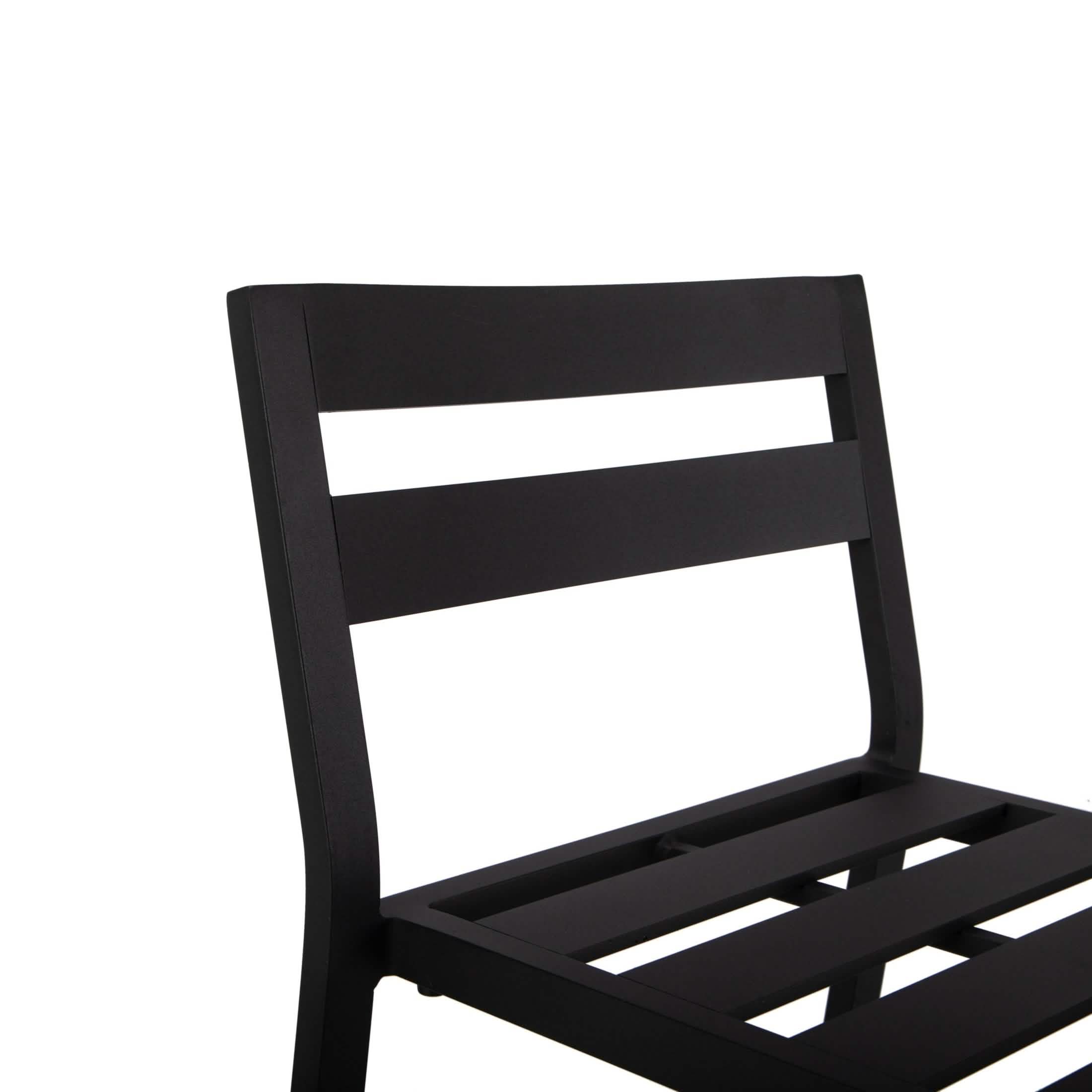 Chelsea 5-Piece Patio Bar Set: Aluminum Fire Pit Table with Tank Holder & 4 Barstools with Cushions Dining Set Leisuremod