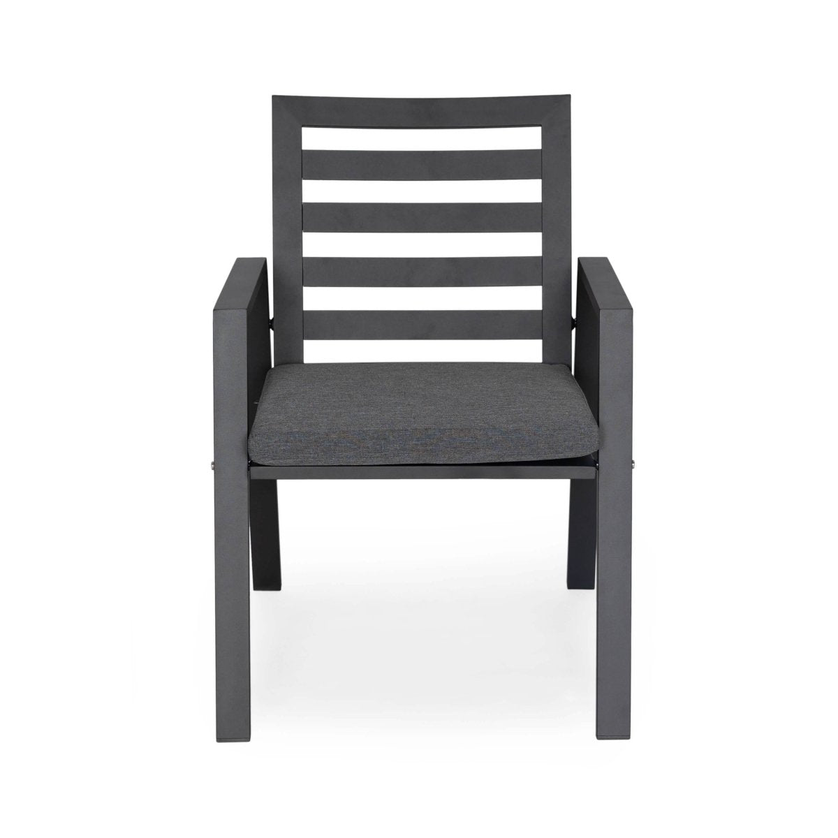 Chelsea 5 - Piece Patio Dining Set with 48" Round Aluminum Dining Table and 4 Dining Armchair