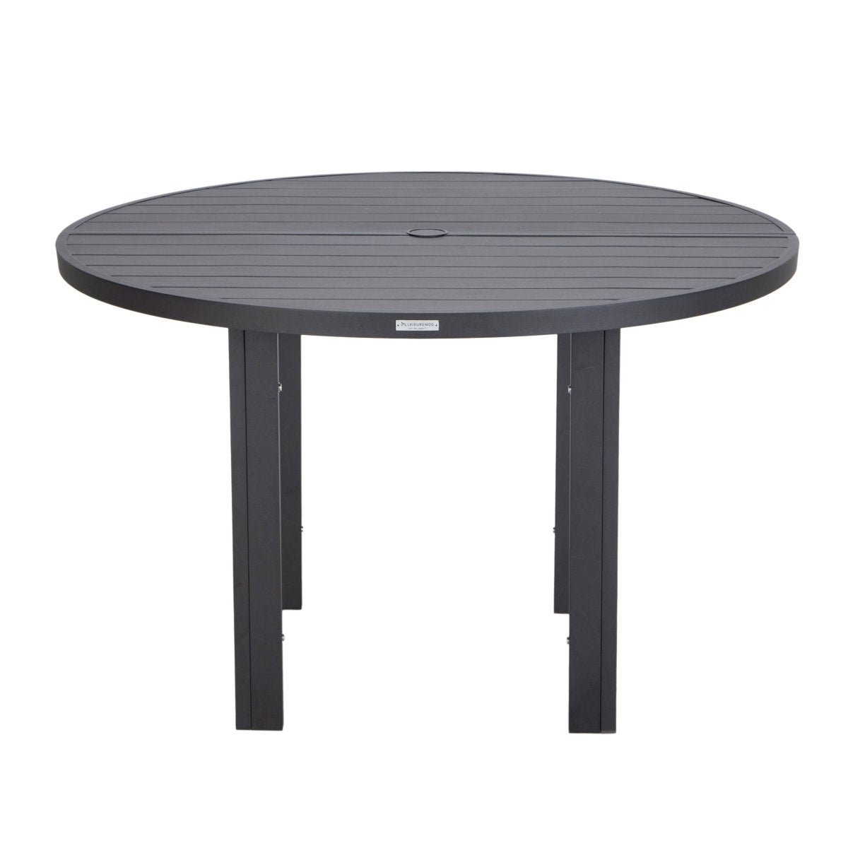 Chelsea 5 - Piece Patio Dining Set with 48" Round Aluminum Dining Table and 4 Dining Armchair